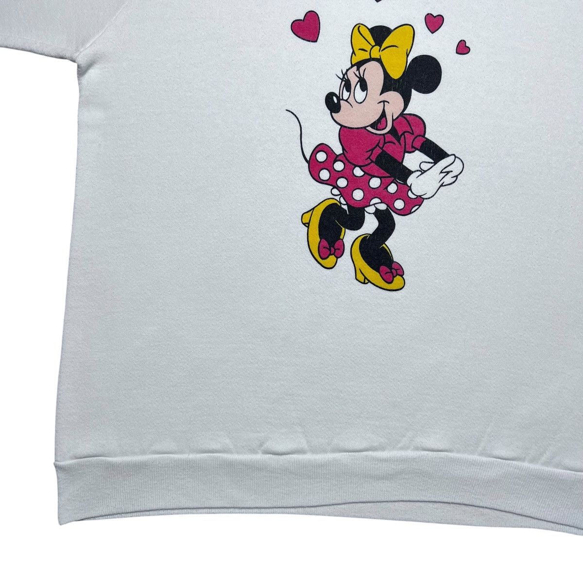 Disney Vtg 1980s Minnie Mouse Disney Character Fashions Sweatshirt Size US XL / EU 56 / 4 - 7 Thumbnail