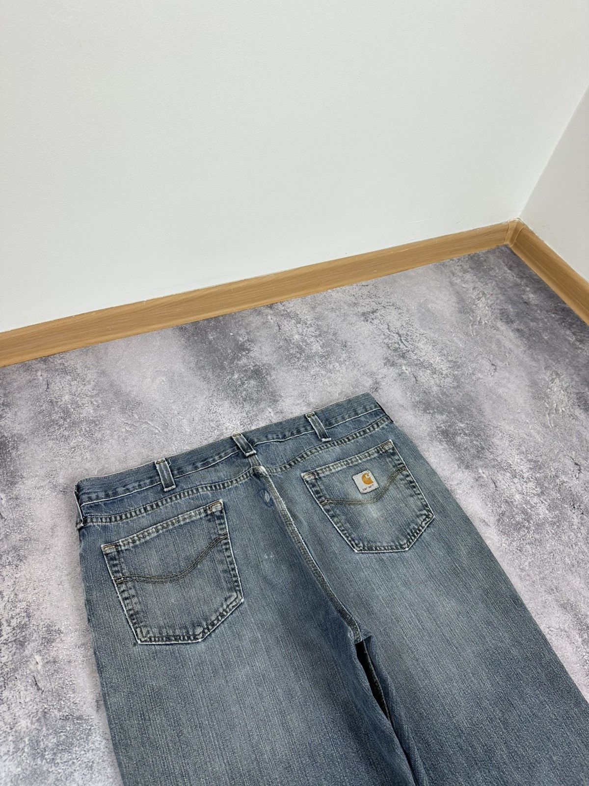 Carhartt Vintage Carhartt USA Stone Washed Baggy Utility Work Jeans Size US 40 / EU 56 - 5 Thumbnail