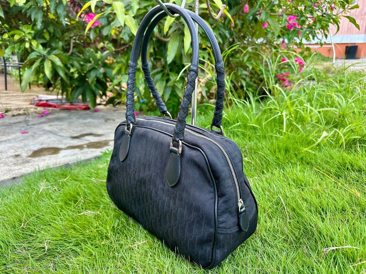 Dior Authentic Christian Dior Oblique Shoulder Bag Size ONE SIZE - 3 Thumbnail