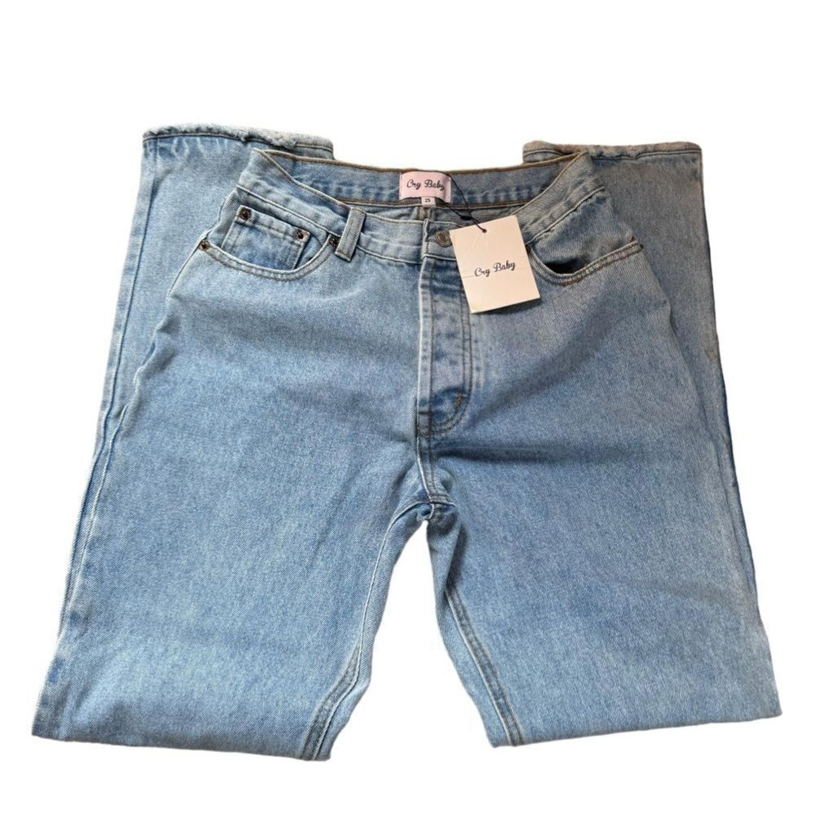 Designer NWT. Cry Baby Girlfriend Jeans. Size 25. Size 25" / US 0 / IT 36 - 1 Thumbnail