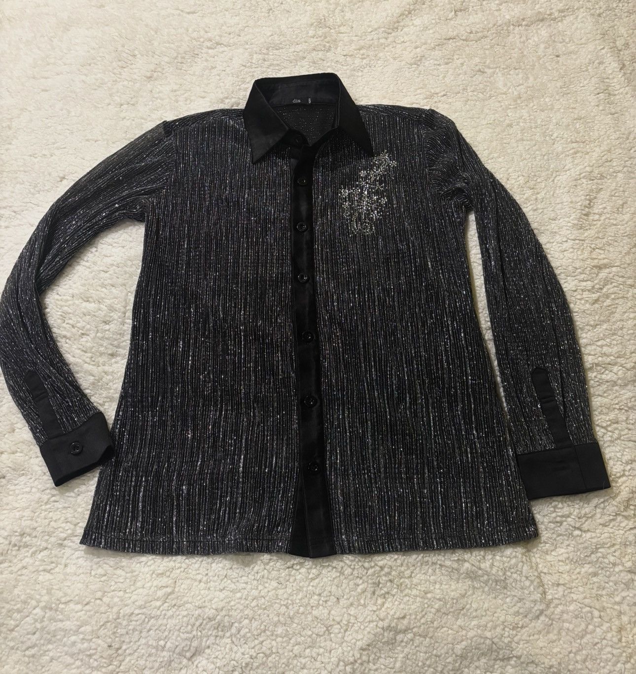Other Men’s shimmery shirt with embellishments2126 Size US L / EU 52-54 / 3 - 1 Thumbnail