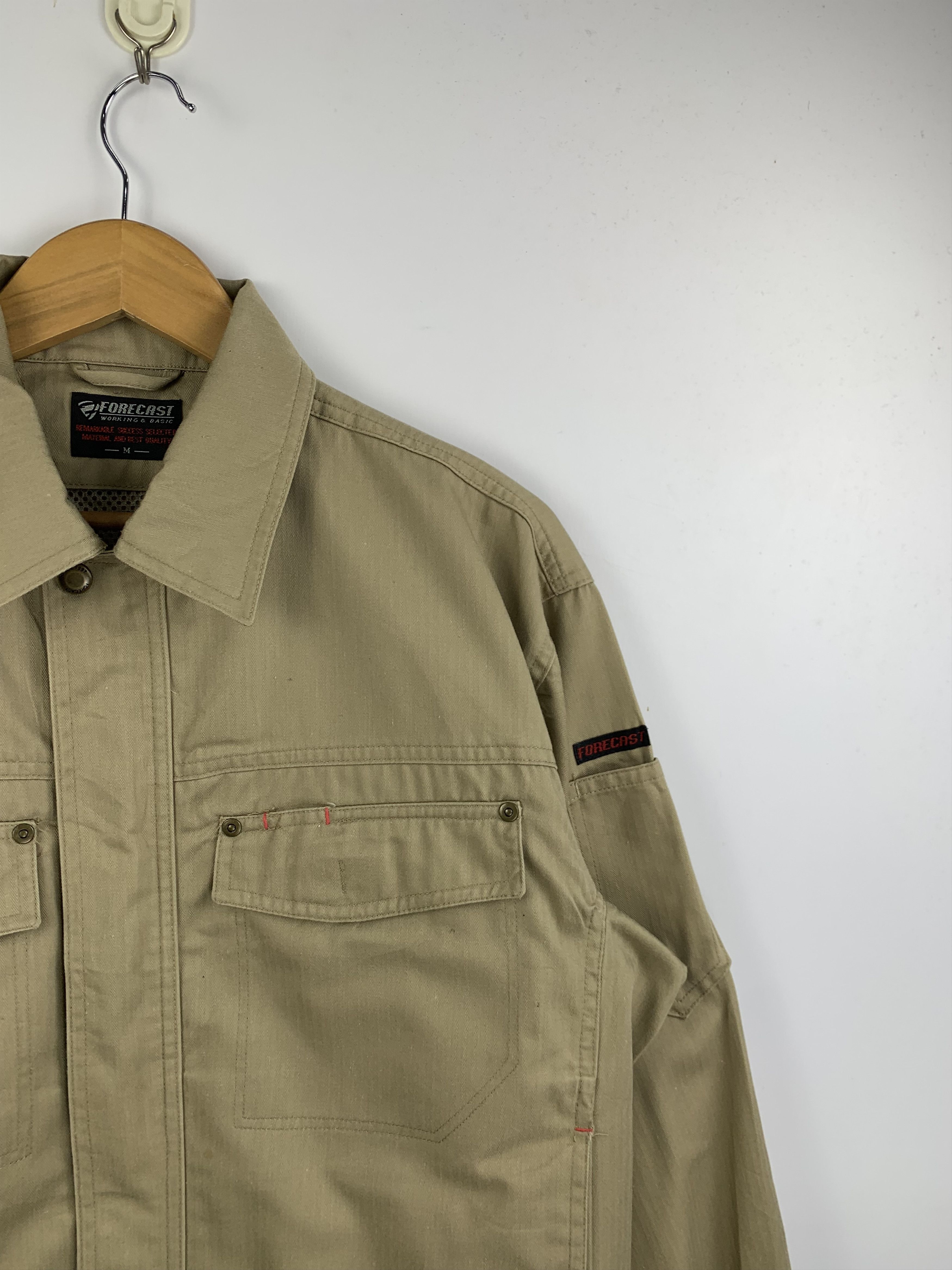 Japanese Brand Vintage Japanese Brand Forecast Worker Denim Jacket J1622 Size US M / EU 48-50 / 2 - 9 Thumbnail