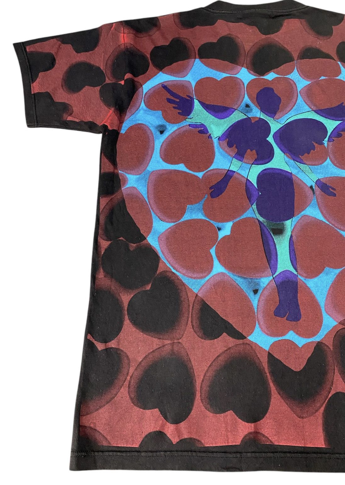 Nirvana × Vintage Vintage 93 Nirvana Heart Shape Box All Over Print Shirt Size US L / EU 52-54 / 3 - 14 Thumbnail
