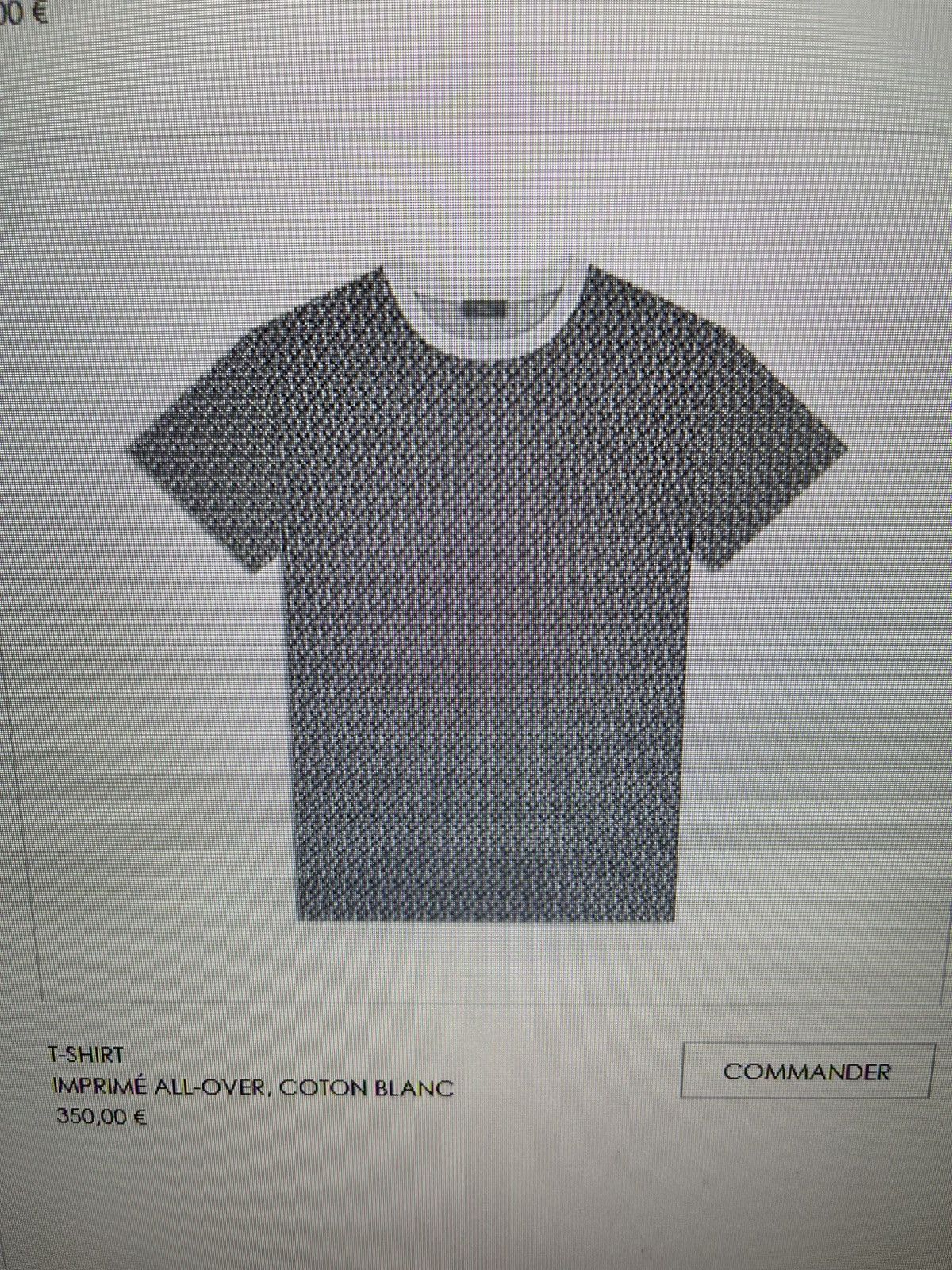 Dior × Kris Van Assche 17SS Dior Homme NEWAVE Logo All-Over Print 