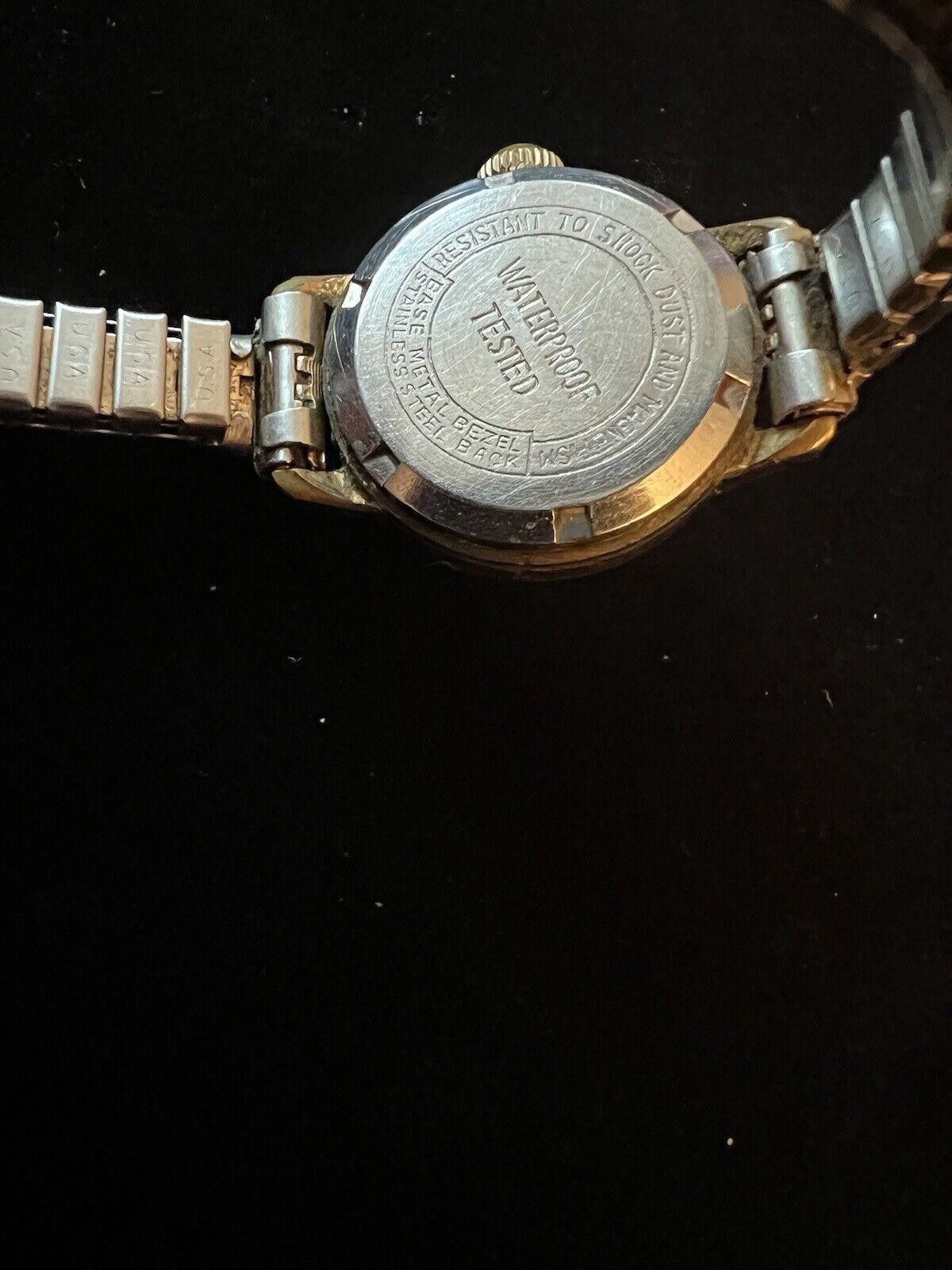 Vintage Vintage Vantage Ladies 21mm 17 Jewel Manual NOT Running Size ONE SIZE - 2 Thumbnail