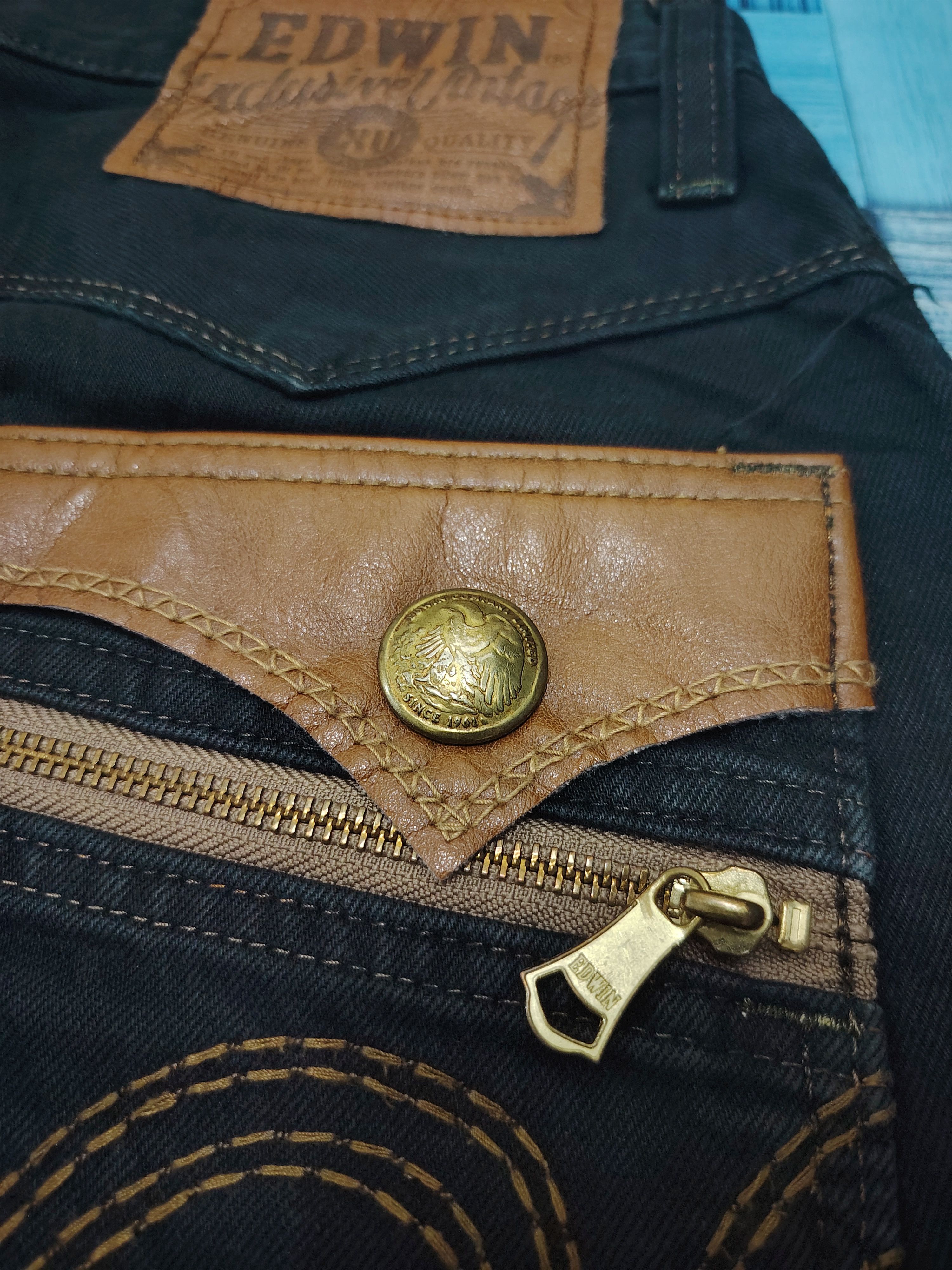 Who Decides War Japanese Edwin Exclusive Vintage flared Jeans Size US 31 - 15 Thumbnail