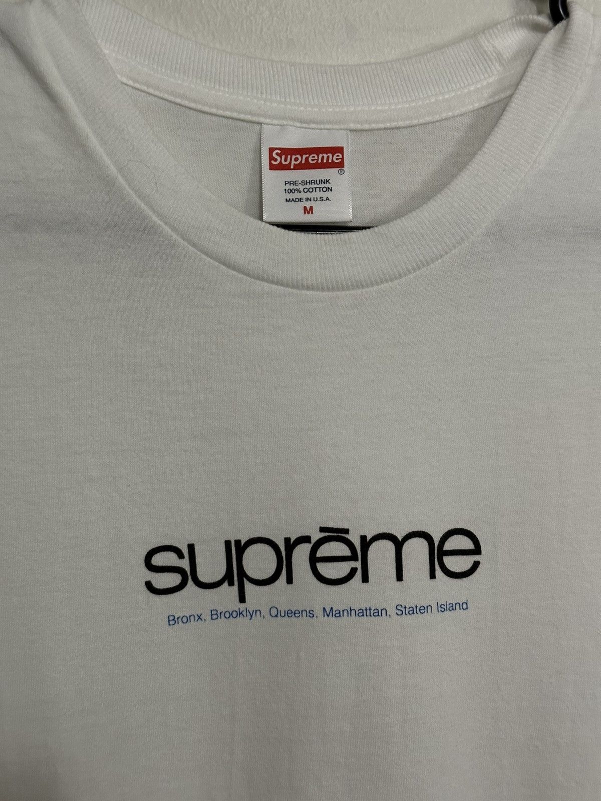 Supreme Supreme Five Boroughs Tee Size US M / EU 48-50 / 2 - 2 Thumbnail