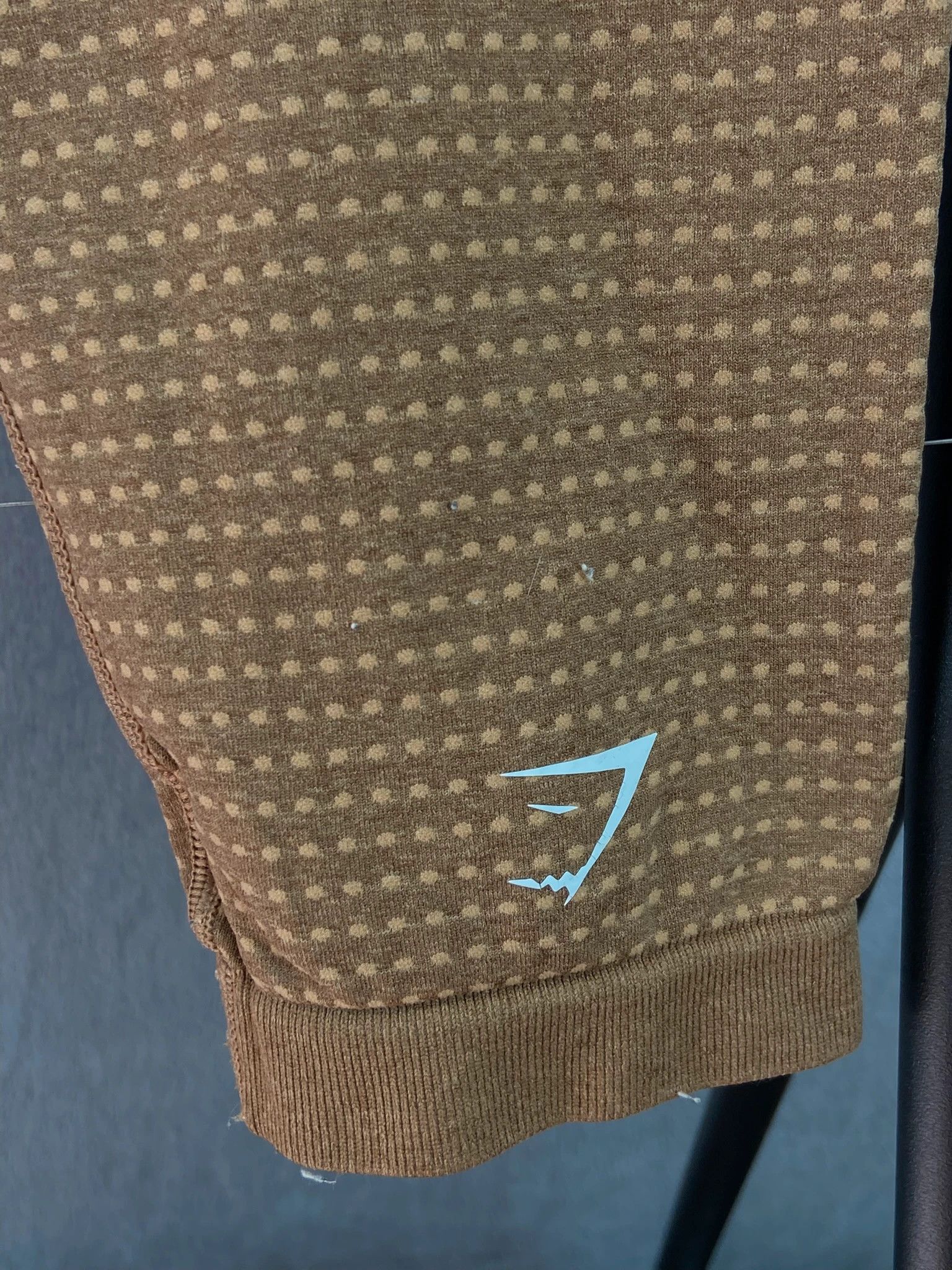 Gymshark Pants Gymshark Brown Leggings Vintage Streetwear Y2K Size 34" / US 12 / IT 48 - 5 Thumbnail