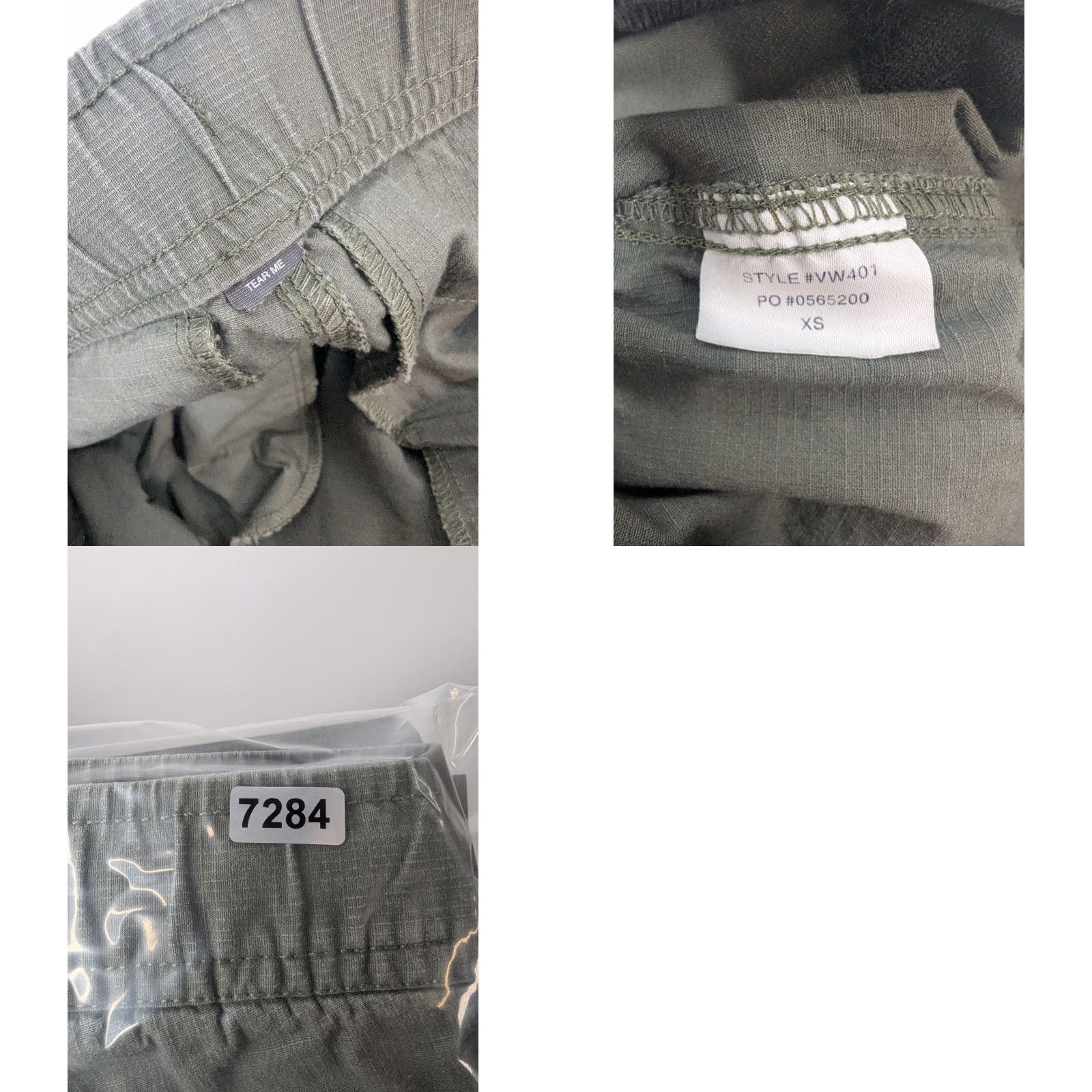 Vuori VUORI Pants XS Green Ripstop Drawstring Jogger Organic Cotton Outdoor VW401 Size 26" / US 2 / IT 38 - 9 Thumbnail