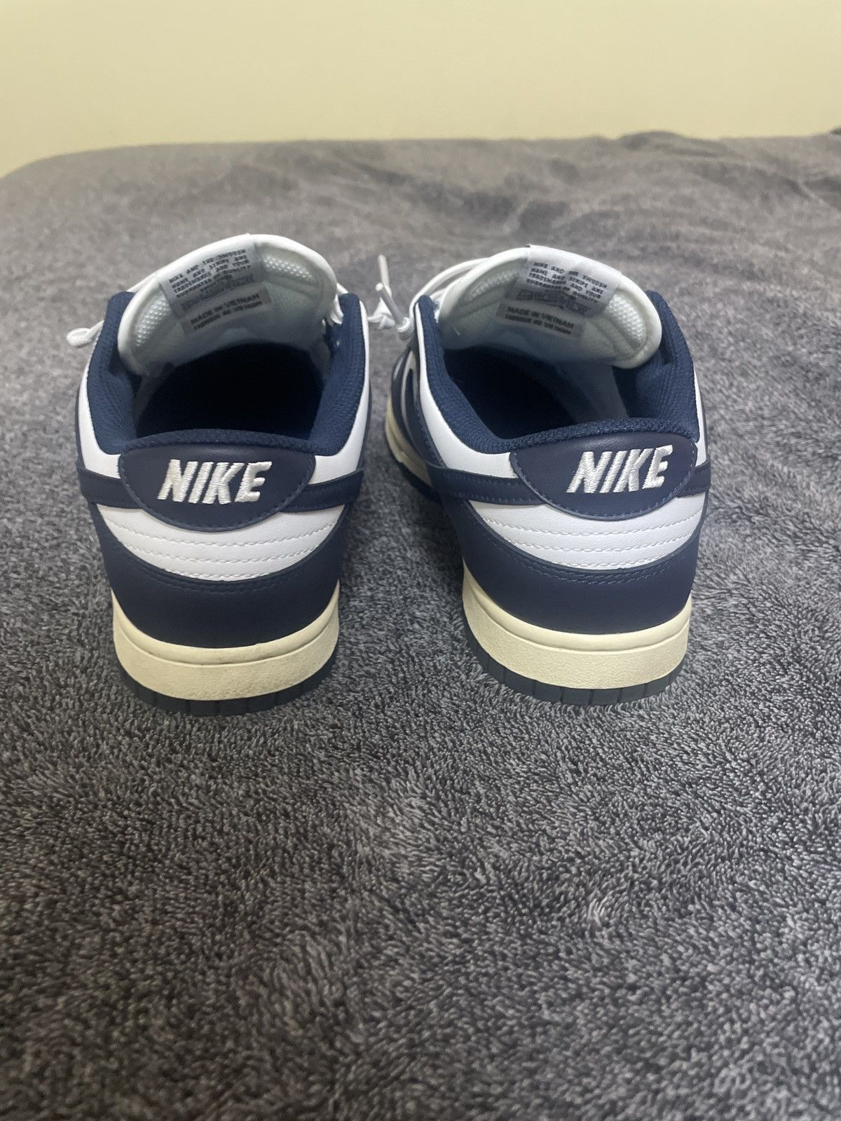 Nike Nike midnight navy dunk low Size US 10 / EU 43 - 2 Thumbnail