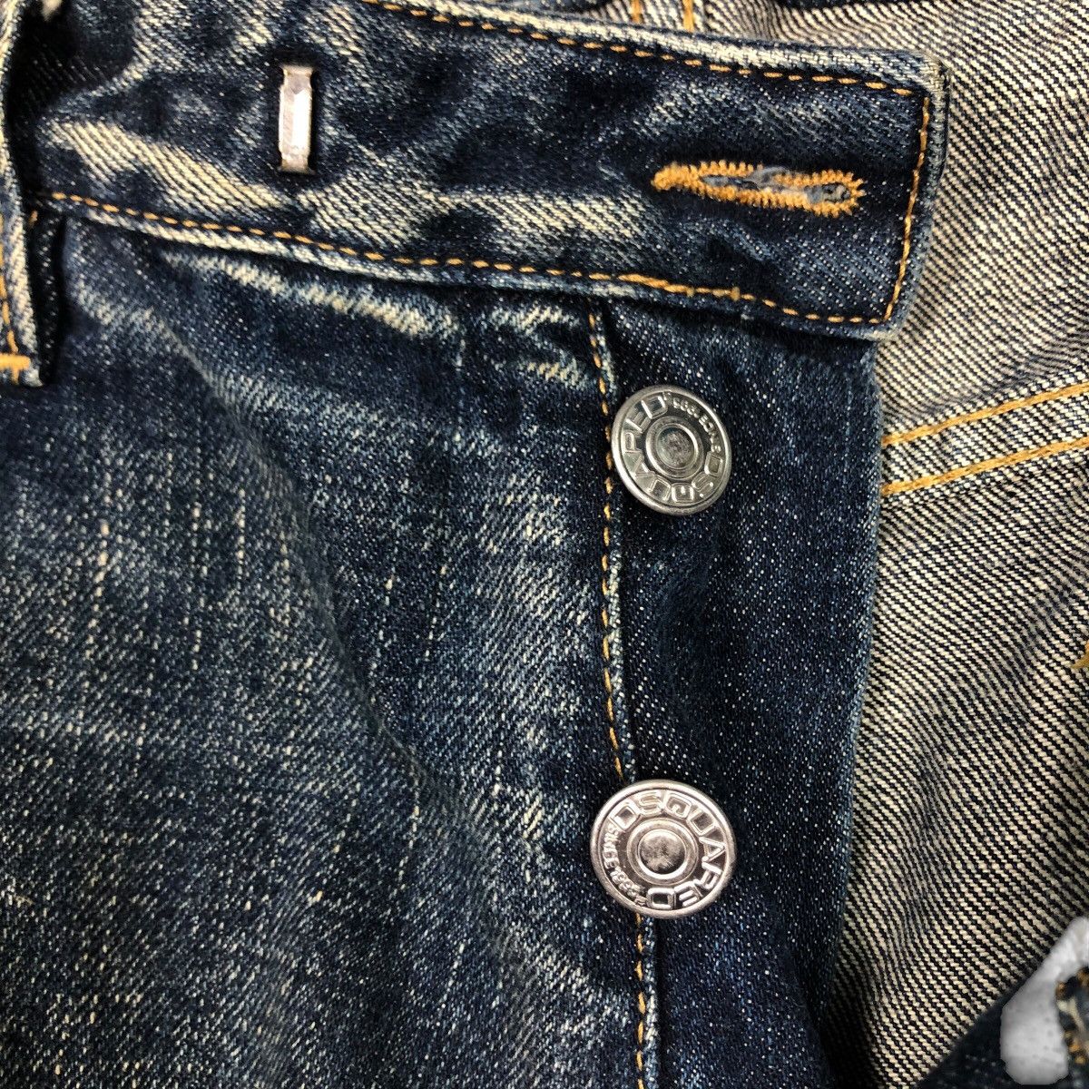 Dsquared2 📌Vintage Patchwork Denim Jeans Dsquared2 Made in Italy Size US 38 / EU 54 - 19 Thumbnail