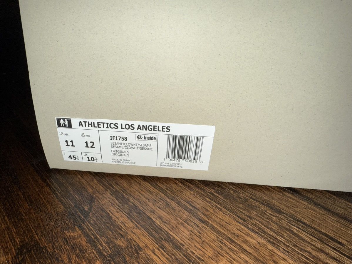 Adidas × Fear of God Fear Of God Athletics X Adidas Los Angeles Runner Sz 11 Size US 11 / EU 44 - 12 Thumbnail