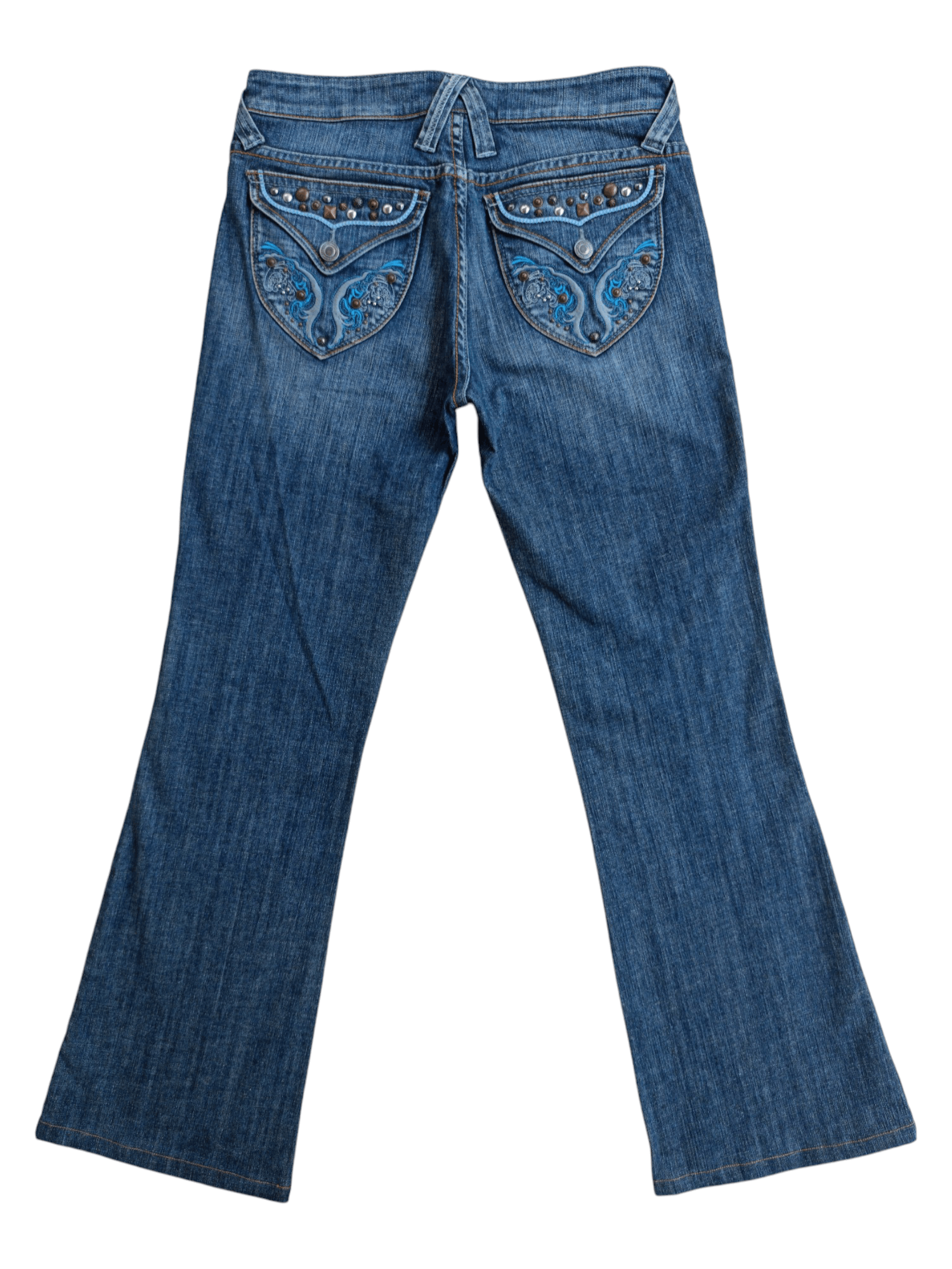 Japanese Brand × Vintage Wellbeing Classic Japanese Jeans Bootcut Vintage Denim Size 29" - 7 Thumbnail