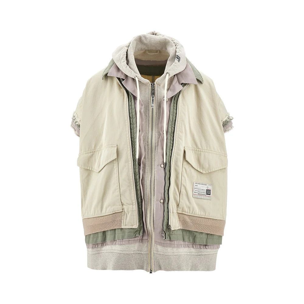 Maison MIHARA YASUHIRO o1mle0924 Triple Layered Vest in Multicolor Size US M / EU 48-50 / 2 - 1 Thumbnail