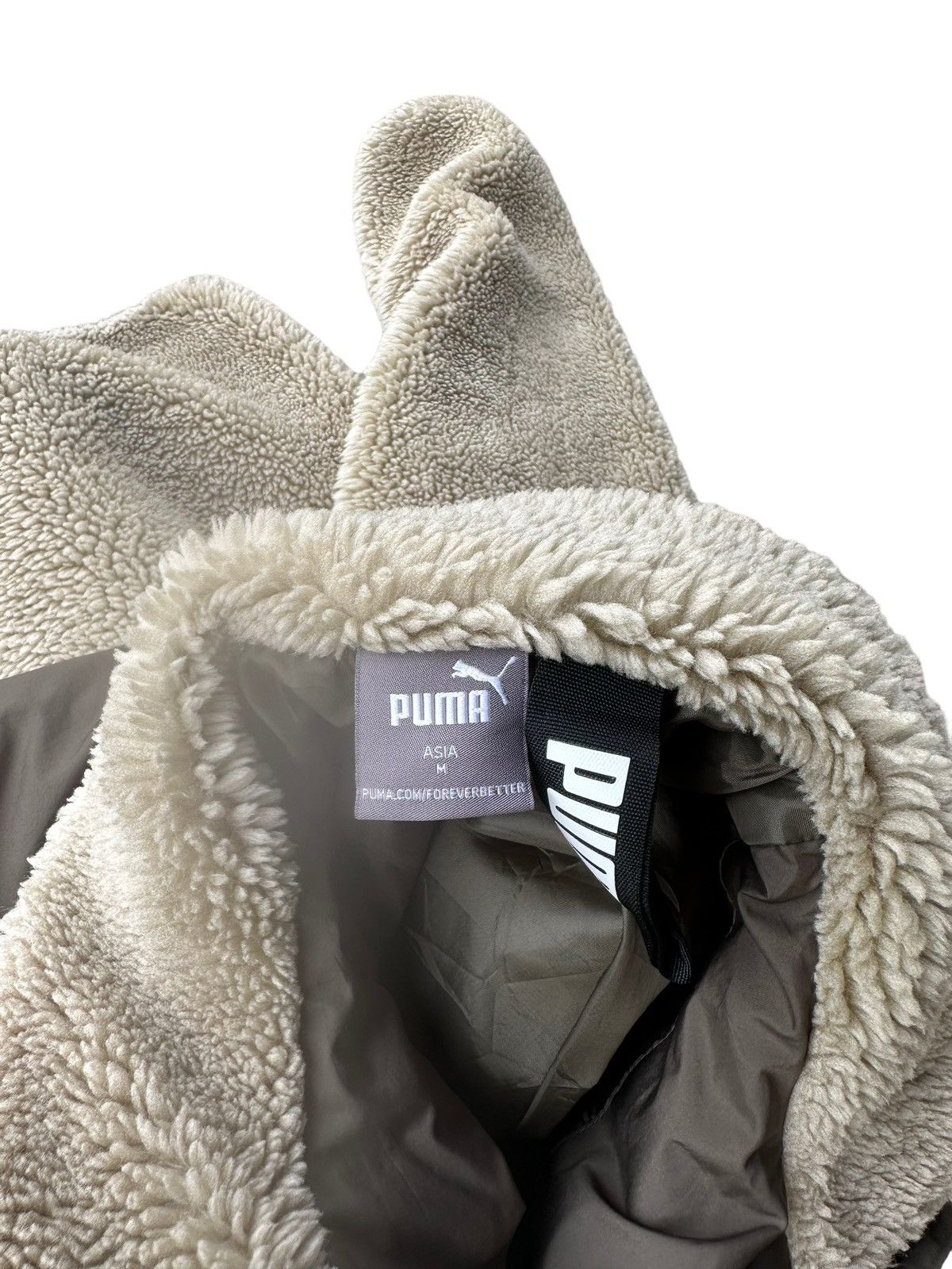 Puma Puma deep pile fleece jacket nice design Size US M / EU 48-50 / 2 - 4 Thumbnail