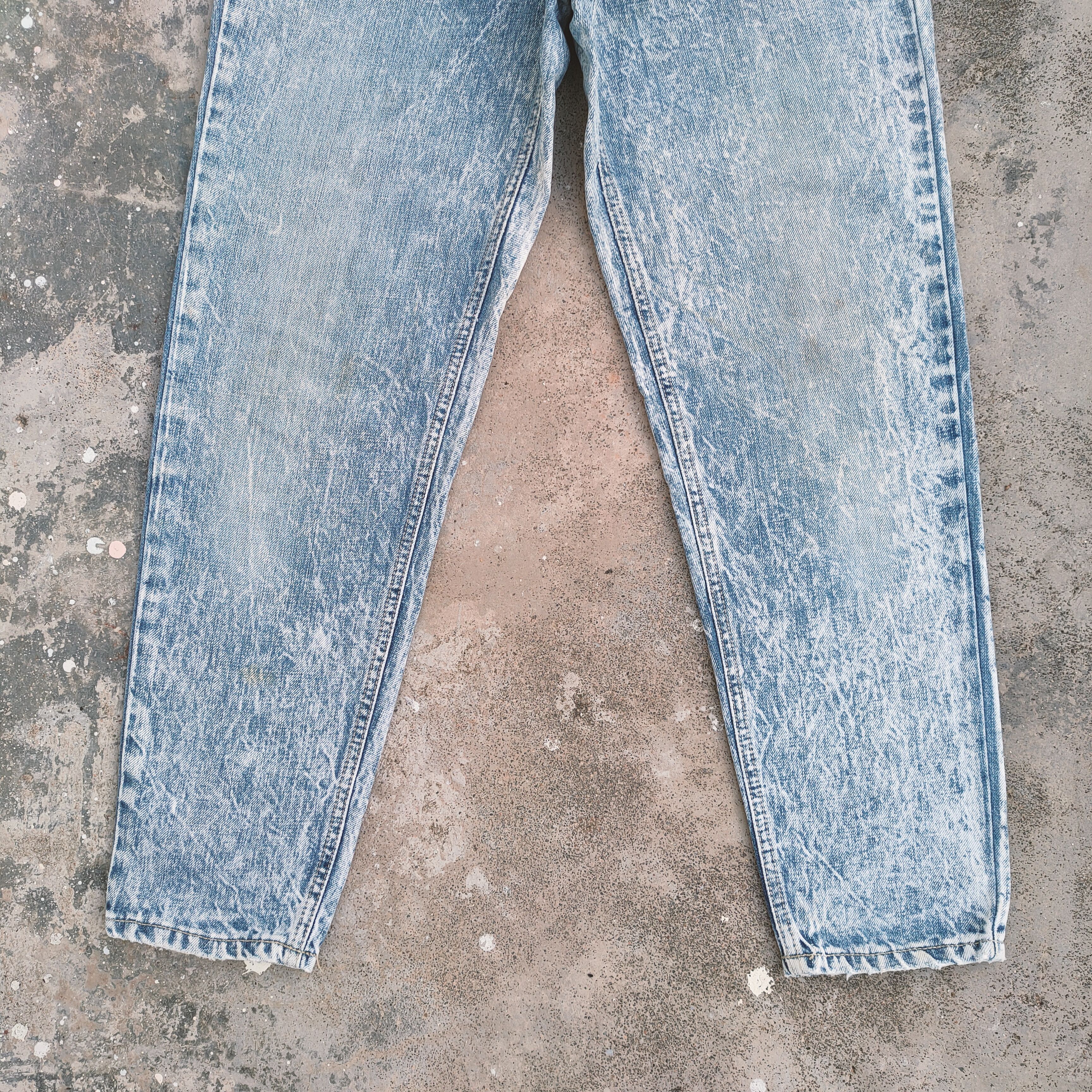 Japanese Brand × Jean × Vintage VINTAGE JAPANESE FADED MUD WASH DENIM JEANS PANTS Size US 26 / EU 42 - 3 Thumbnail