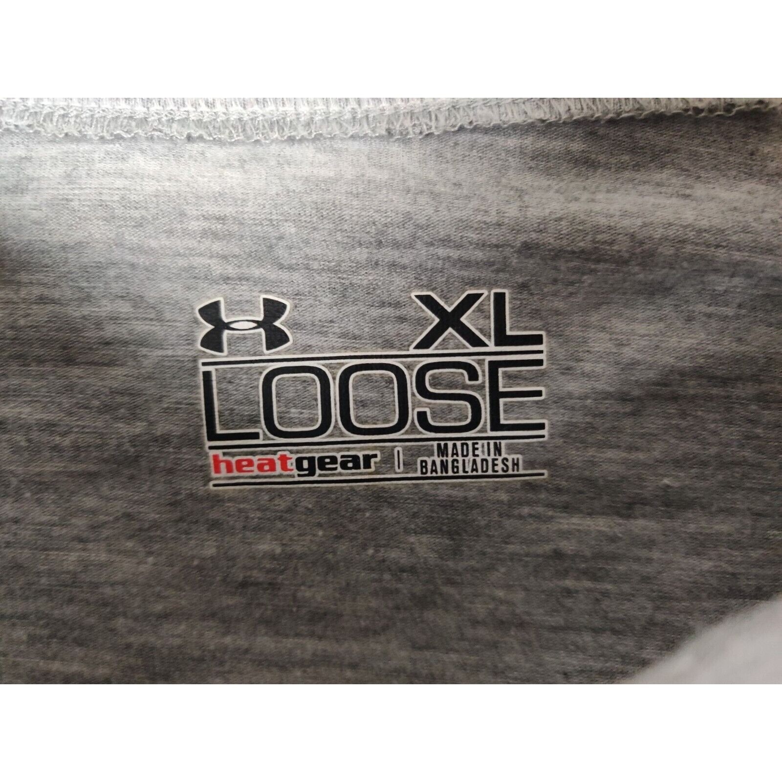 Under Armour Under Armour Shirt Adult Mens XL Gray Black Center Logo Size US XL / EU 56 / 4 - 4 Thumbnail