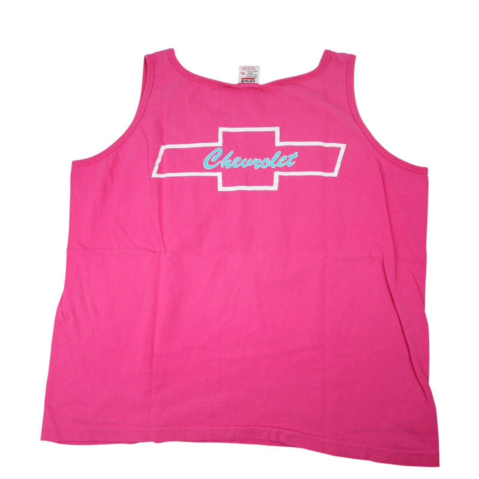 Chevrolet × Vintage Vintage Chevy "Bad Girl Club" Graphic Tank Top Size XL / US 12-14 / IT 48-50 - 8 Thumbnail