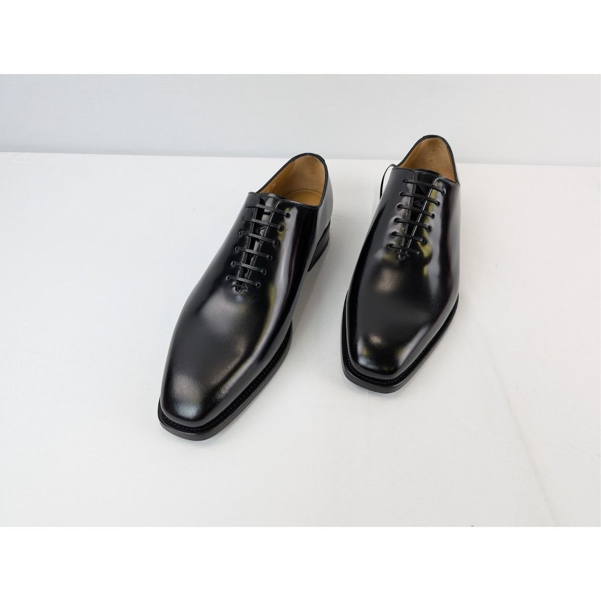 Salvatore Ferragamo o1rshd1 Nero Calf Shoes in Nero Size US 11 / EU 44 - 7 Thumbnail