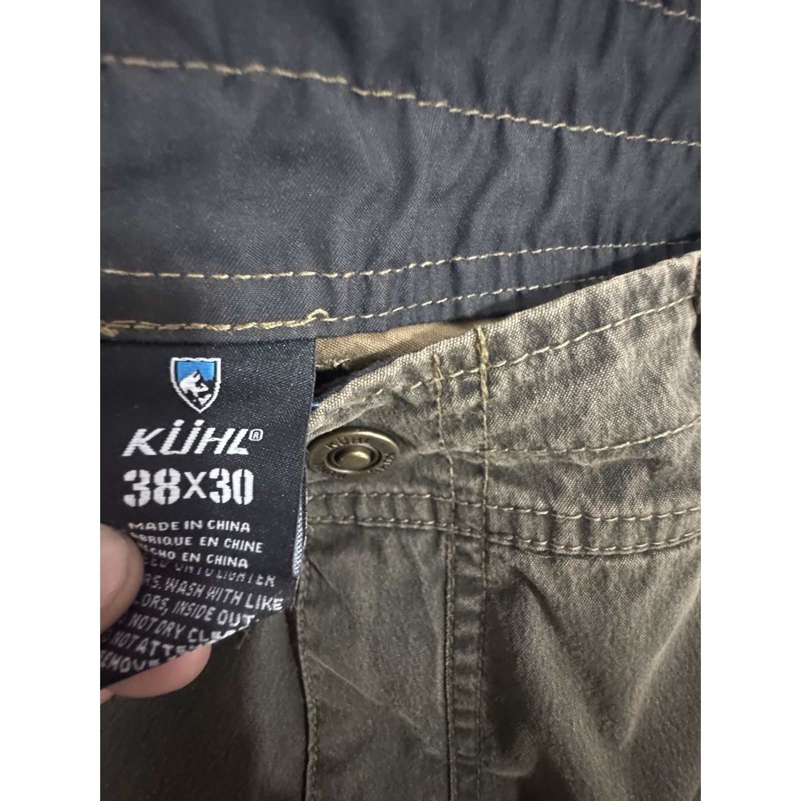 Kuhl KUHL Revolvr Pants Men 38x30 Vintage Patina Dye Gray Green Size US 38 / EU 54 - 7 Thumbnail