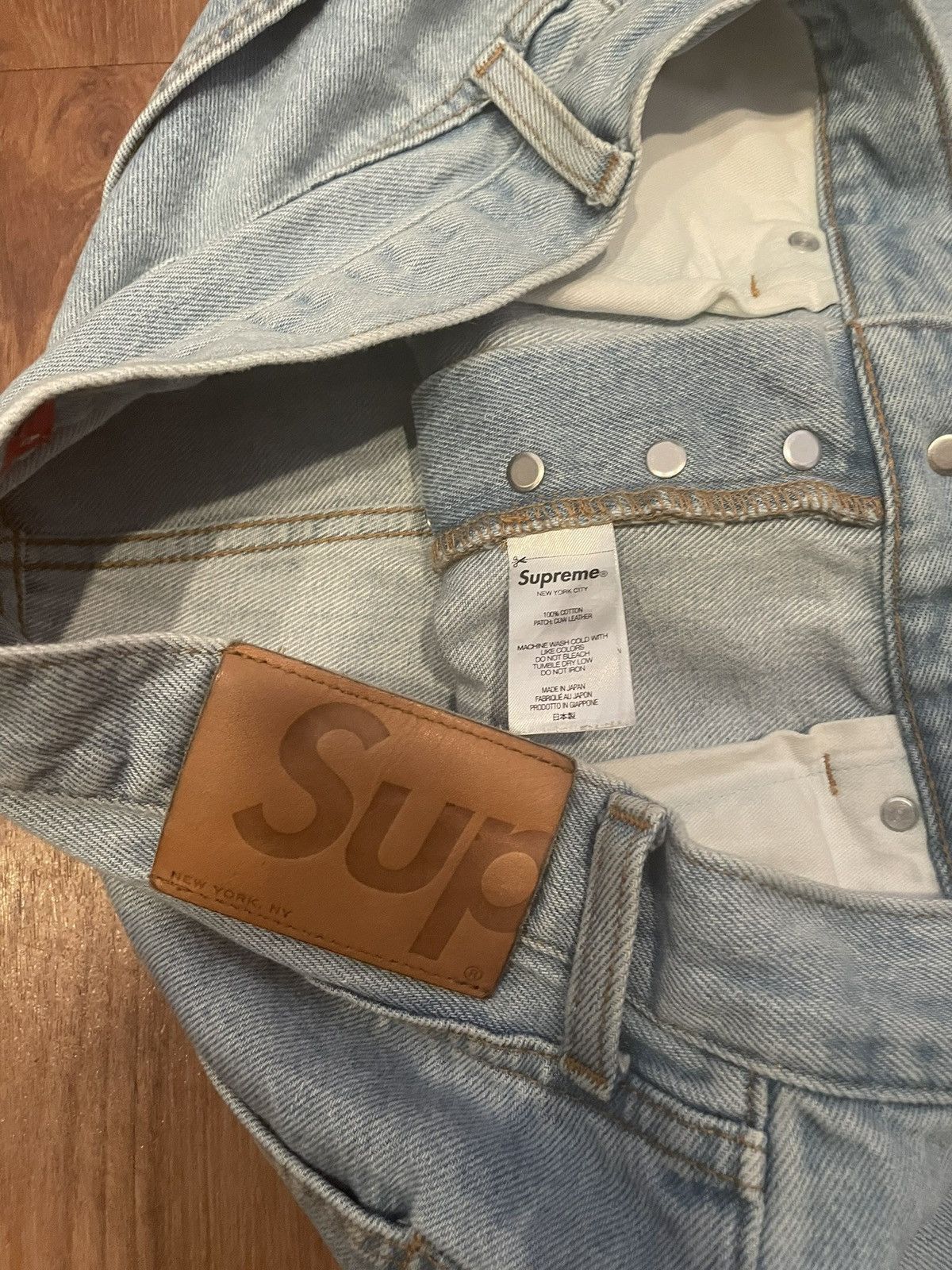Supreme Supreme stone washed denim Size US 32 / EU 48 - 4 Thumbnail