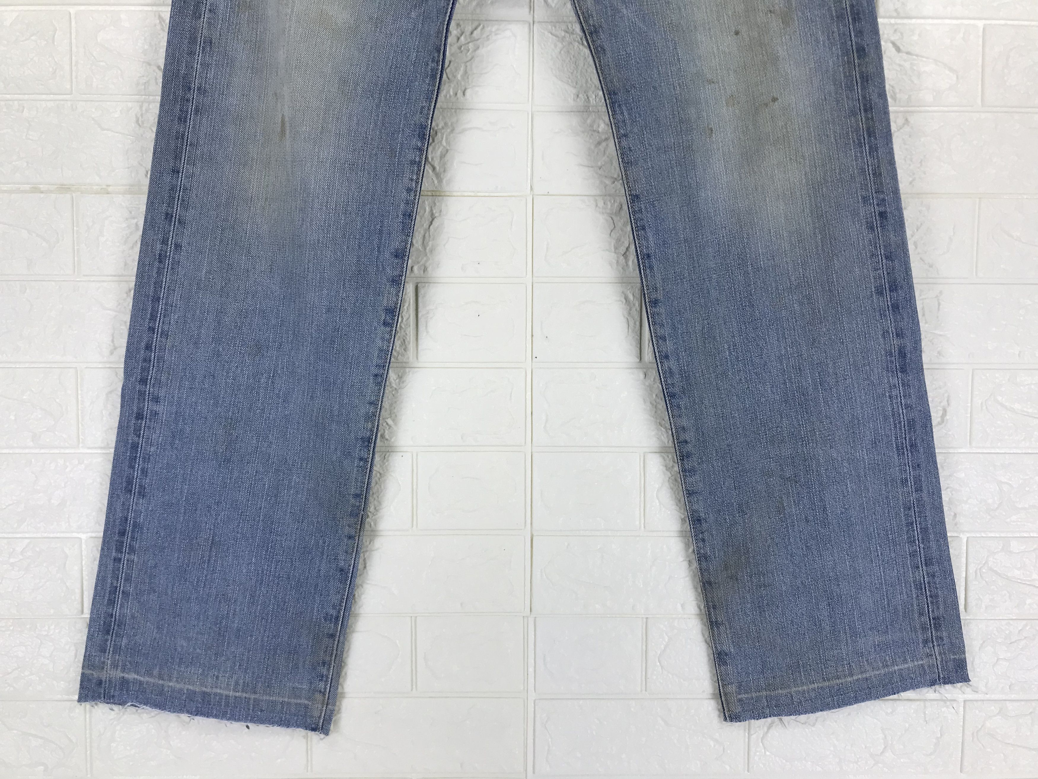Edwin Vintage 90s Edwin 505X Orange Tab Selvedge Jeans Size US 29 - 5 Thumbnail