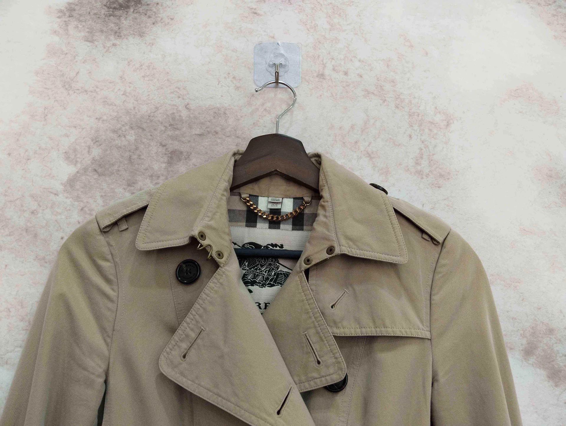 Burberry Burberry Women's Mid-Length Trench Coat UK4 95New Size XS / US 0-2 / IT 36-38 - 3 Thumbnail