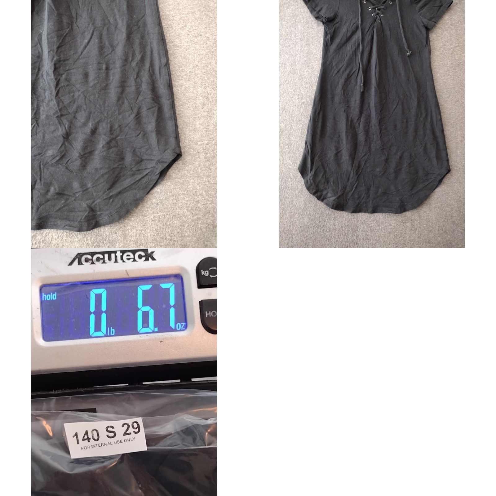 Vintage Heart & Hips Sundress Shirt Dress Juniors M Black Knee Length Cap Sleeve Knit 60% Cotton 35% Rayon 5% Spandex Casual Summer Vintage: No Size 32" / US 10 / IT 46 - 8 Thumbnail