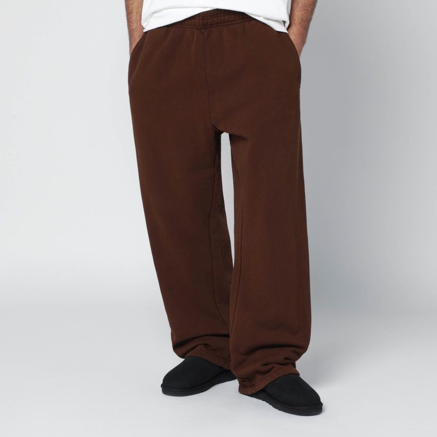 Entire Studios o1d2blof0226 Cotton Joggers & Sweatpants in Dark Brown Size US 36 / EU 52 - 1 Thumbnail