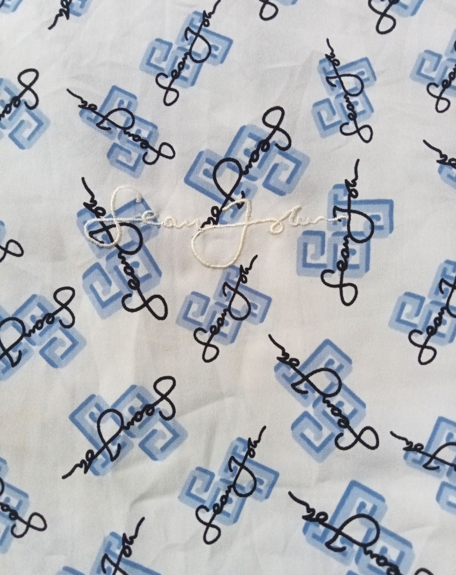 Sean John Sean John AOP Monogram Short Shirt's x Streetwear x Vintage Size US XXL / EU 58 / 5 - 4 Thumbnail