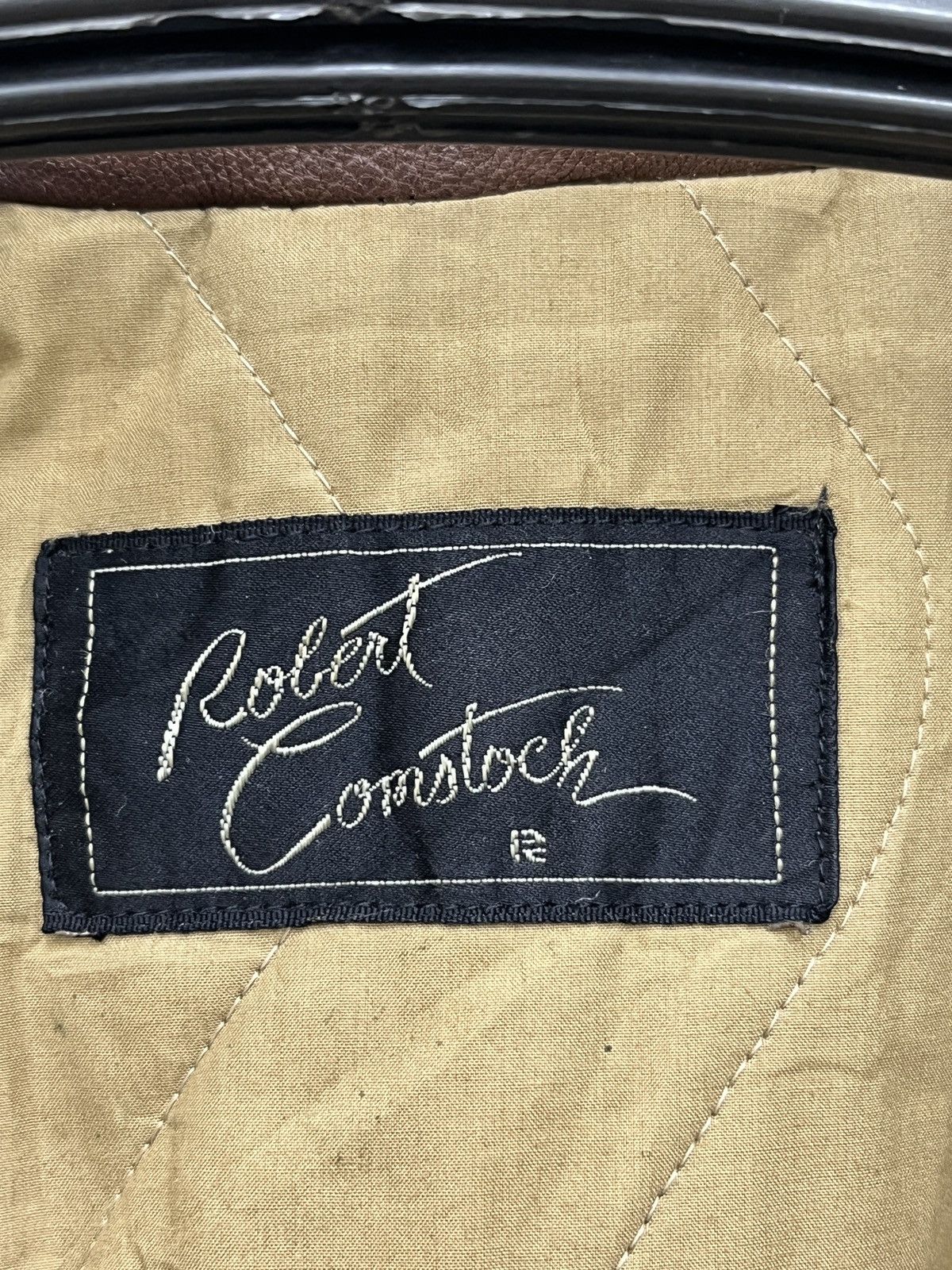 Robert Comstock 🔥🔥🔥STEALS ROBERT COMSTOCK LEATHER JACKET Size US M / EU 48-50 / 2 - 8 Thumbnail