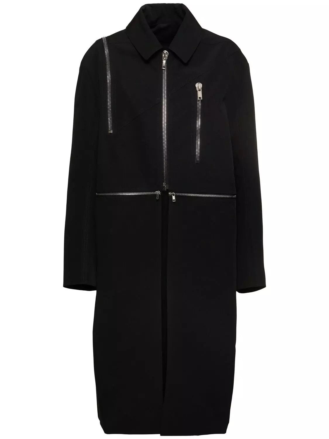 Rick Owens Rick Owens Jumbo Black Cotton Jacket New Size S / US 4 / IT 40 - 1 Thumbnail