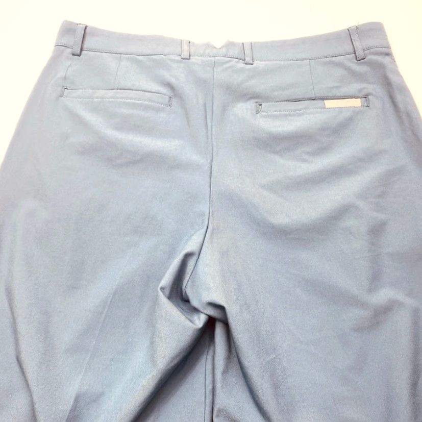 Vintage Dunning Pants Men Blue 34x30 Flat Front Pockets Performance Polyester Spandex Casual Straight Leg Vintage No Size US 34 / EU 50 - 6 Thumbnail
