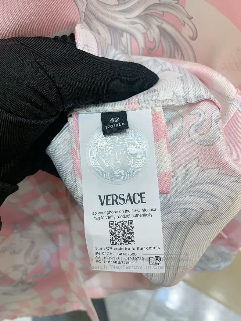 Versace Versace Mulberry silk set Size US XS / EU 42 / 0 - 5 Thumbnail