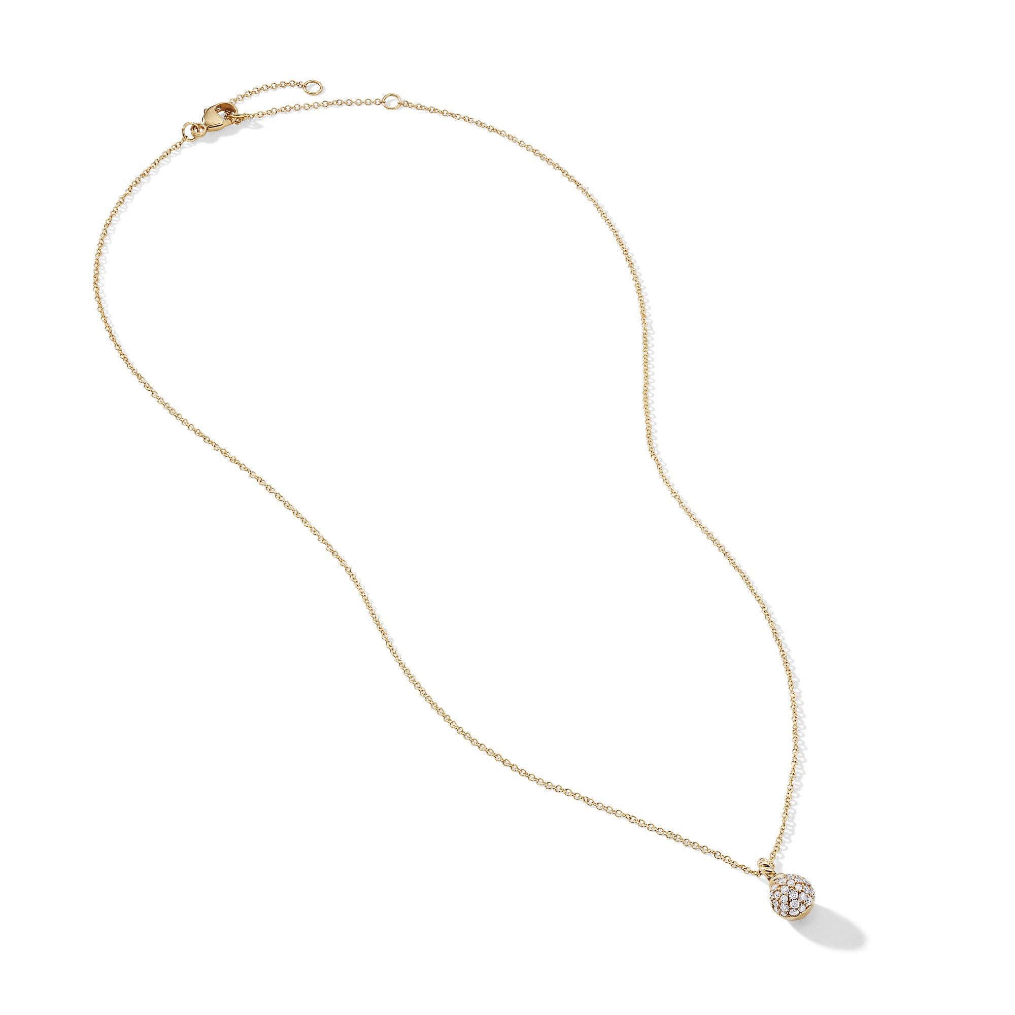 David Yurman o1w1db10525 N13641D Size:6 / Necklace in 18K in Silver Size ONE SIZE - 2 Thumbnail