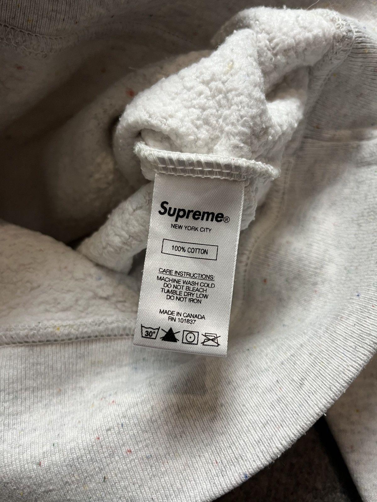 Supreme Supreme logo hoodie Size US S / EU 44-46 / 1 - 10 Thumbnail