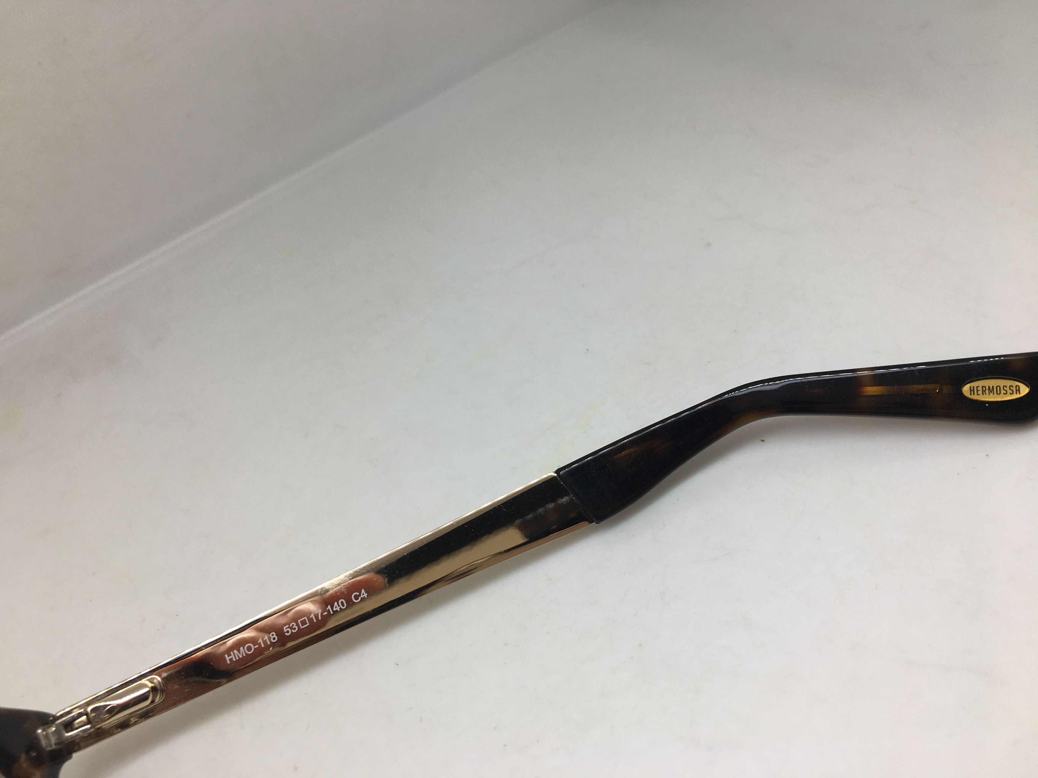 Other Hermossa Malcolm X Tortoise Gold Eyeglasses Frame Size ONE SIZE - 4 Thumbnail