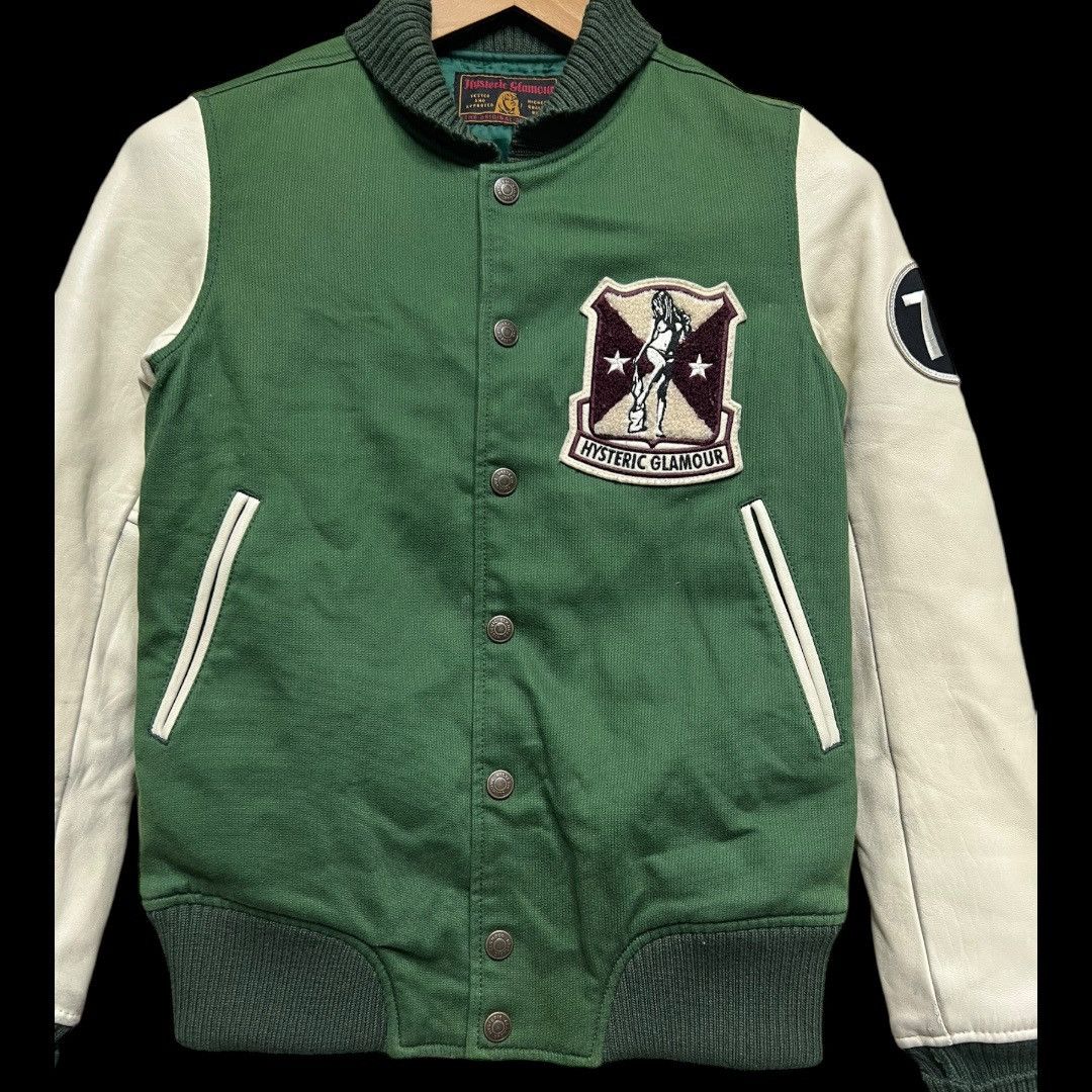 Designer HYSTERIC GLAMOUR JAPANESE BRAND VARSITY JACKET Size US S / EU 44-46 / 1 - 3 Thumbnail