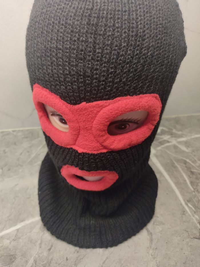 Japanese Brand Balaclava Masked Beanie Hat Size ONE SIZE - 4 Thumbnail