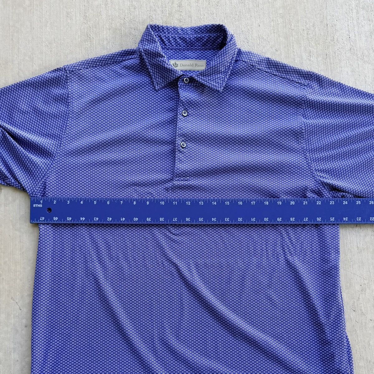 Donald Ross Donald Ross Golf Polo Shirt Men Size Large All Over Print Size US L / EU 52-54 / 3 - 6 Thumbnail