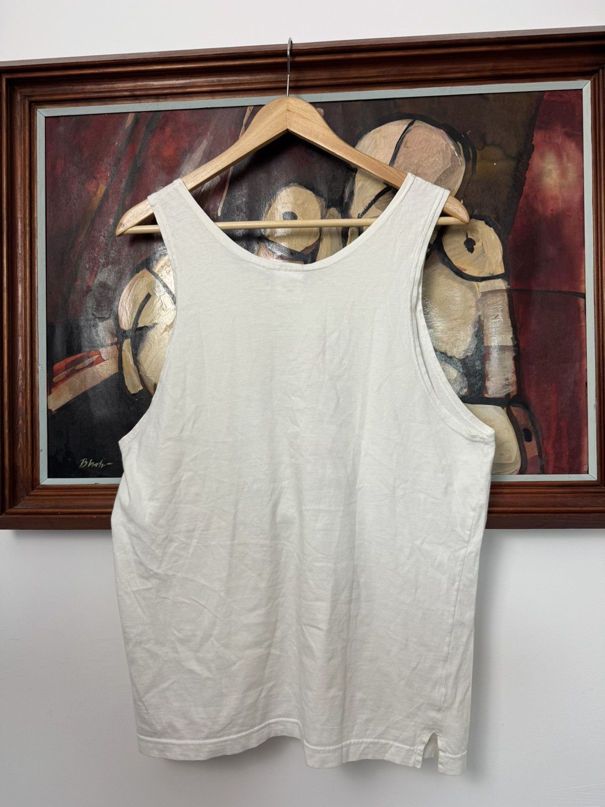 Nike Nike International Vintage 90s Sleeveless Tank Top Tee Rare Size US M / EU 48-50 / 2 - 2 Thumbnail