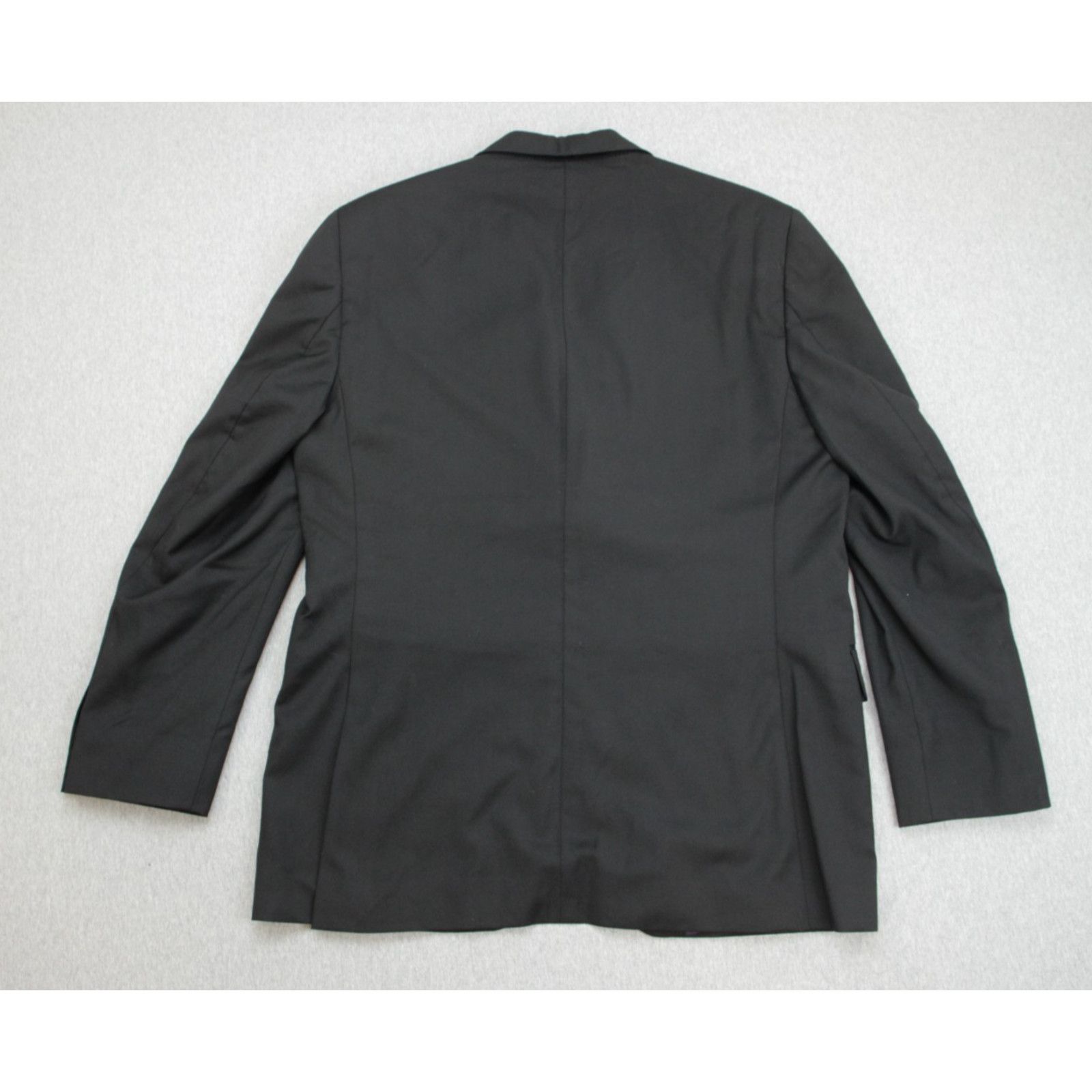 Jack Victor Jack Victor Blazer Mens 42R Black Loro Pina 100% wool Size 42R - 3 Thumbnail