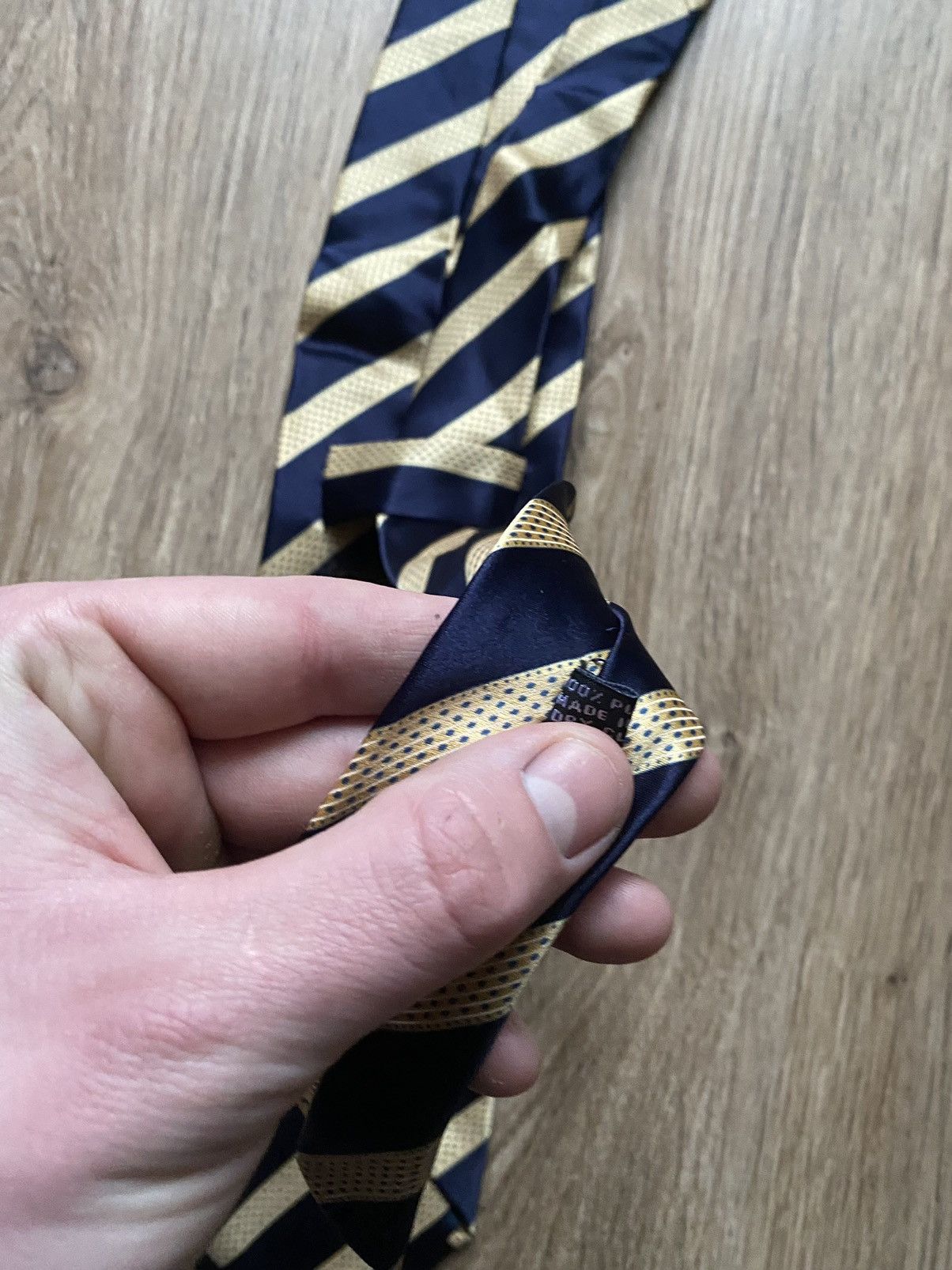Stefano Ricci Rare Tie Luxury Brand Stefano Ricci 100% silk striped tie Size ONE SIZE - 7 Thumbnail