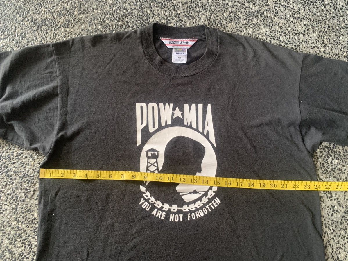 Vintage Vintage 90s Pow Mia You Are Not Forgotten T shirt Size US XL / EU 56 / 4 - 8 Thumbnail