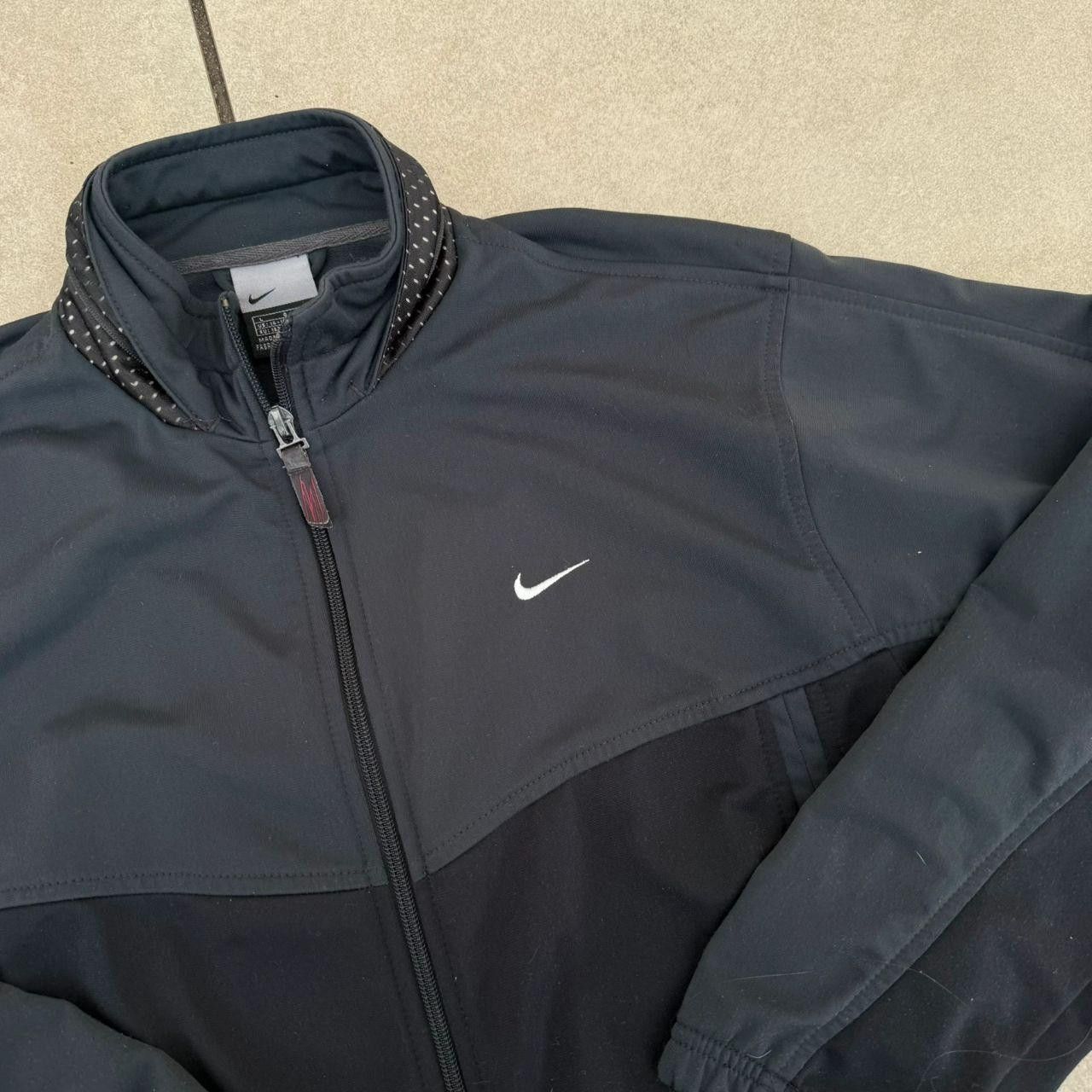 Nike Nike Vintage 90s Track Jacket Black Retro Size US S / EU 44-46 / 1 - 6 Thumbnail