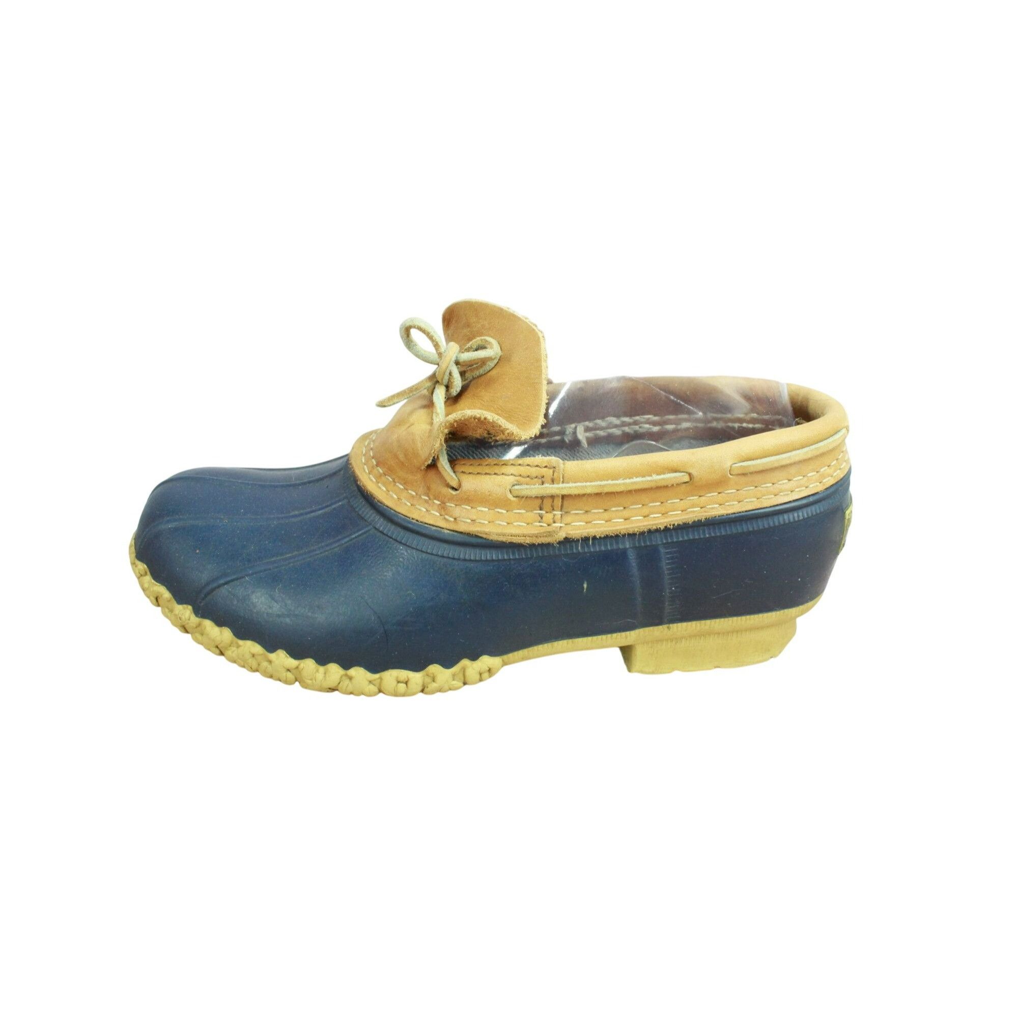 L.L. Bean LL Bean Womens Waterproof Moccasin Gumshoe Duck Boots Size US 7 / IT 37 - 1 Thumbnail
