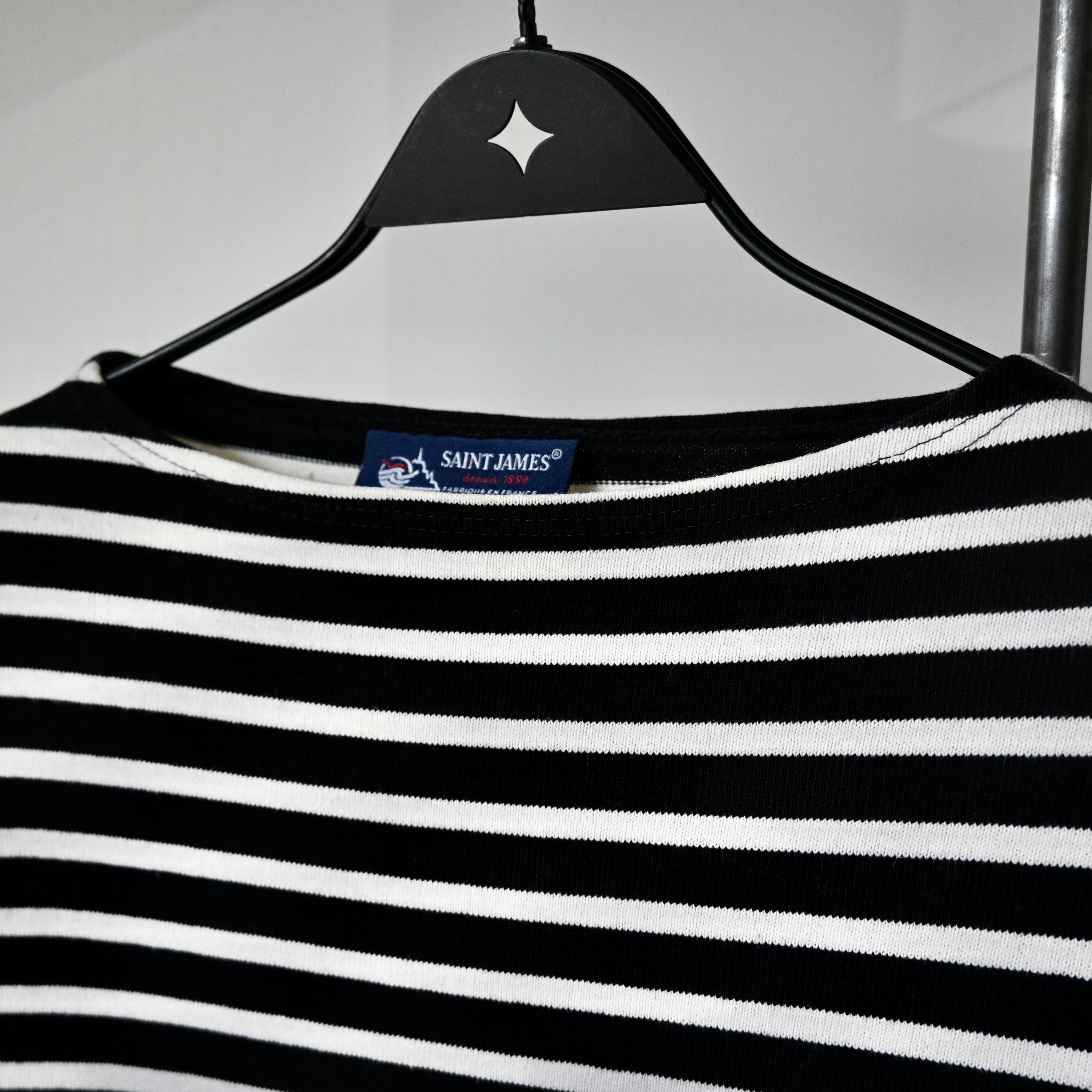 Saint James SAINT JAMES "OUESSON" heavyweight cotton breton shirt, 4/M Size US M / EU 48-50 / 2 - 6 Thumbnail