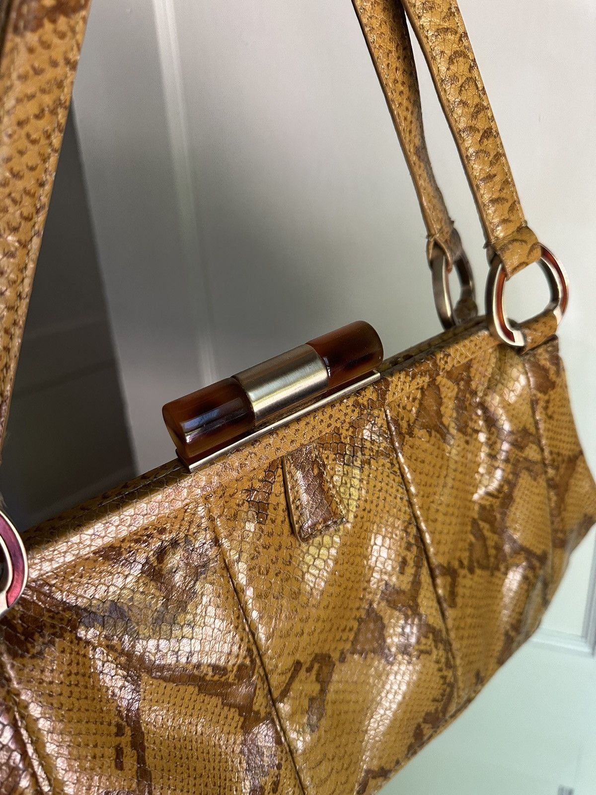 Vintage Snake Skin purse Size ONE SIZE - 5 Thumbnail