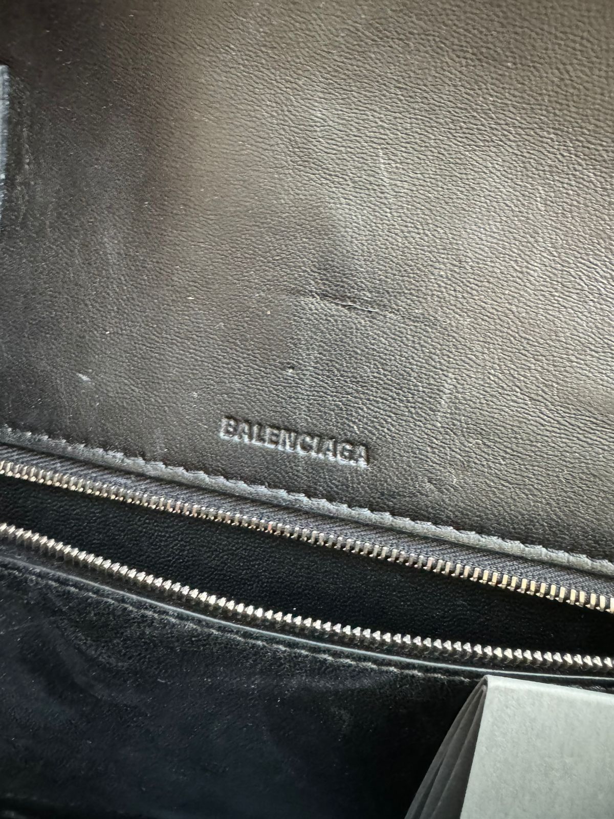 Balenciaga Balenciaga Hourglass Multibelt Leather Top Handle Bag Size ONE SIZE - 5 Thumbnail