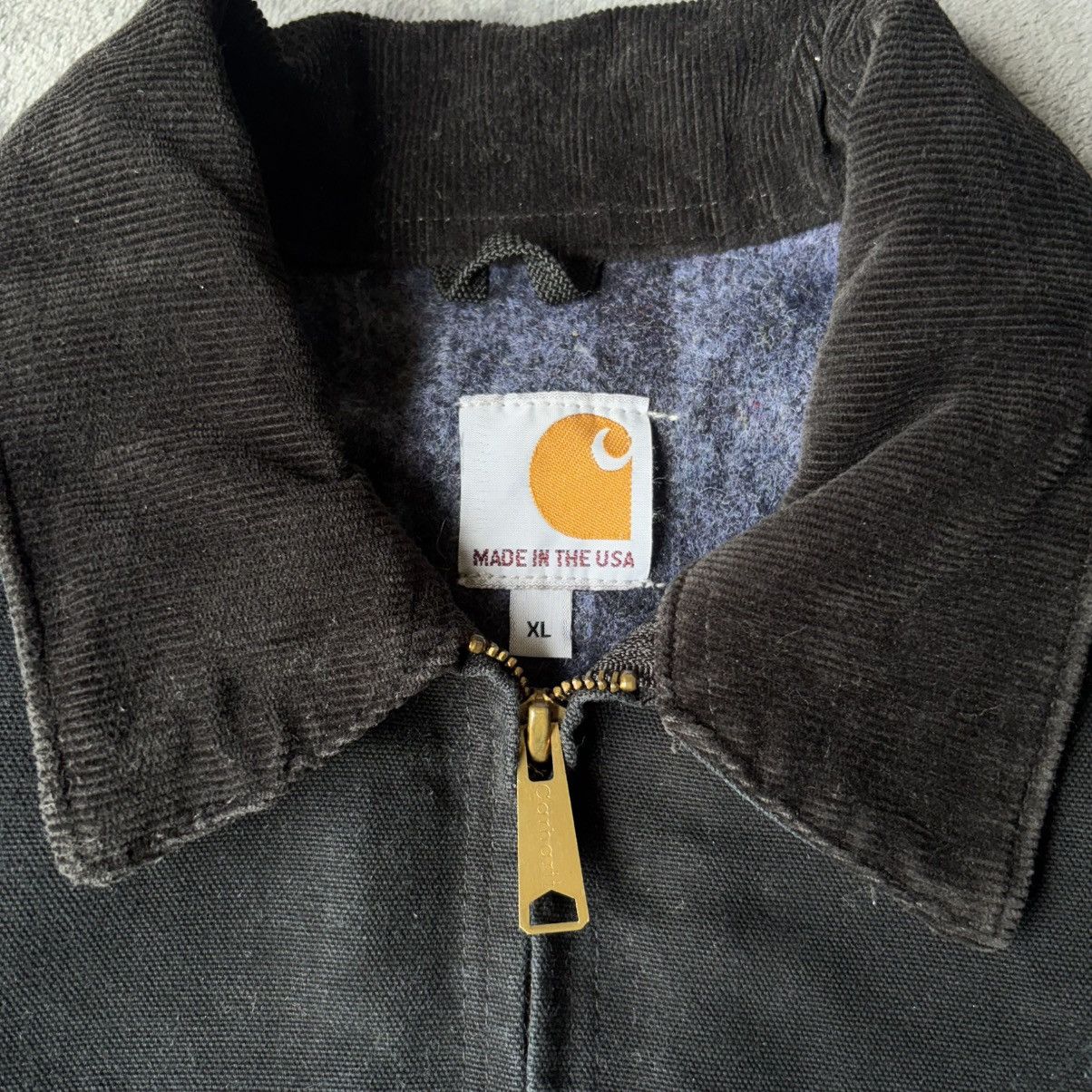 Carhartt J001 BLK CARHARTT DETROIT JACKET Size US XL / EU 56 / 4 - 4 Thumbnail